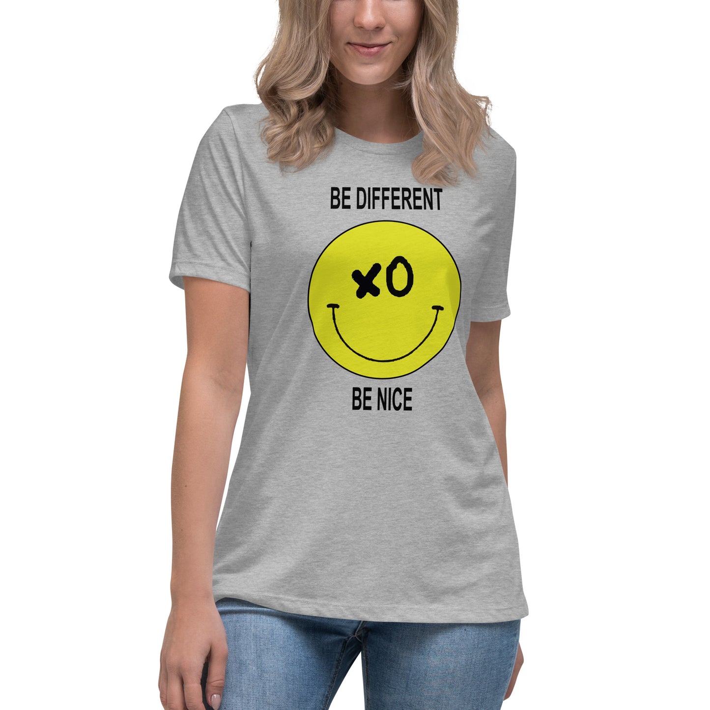 Be Different Be Nice Women's Relaxed T-Shirt