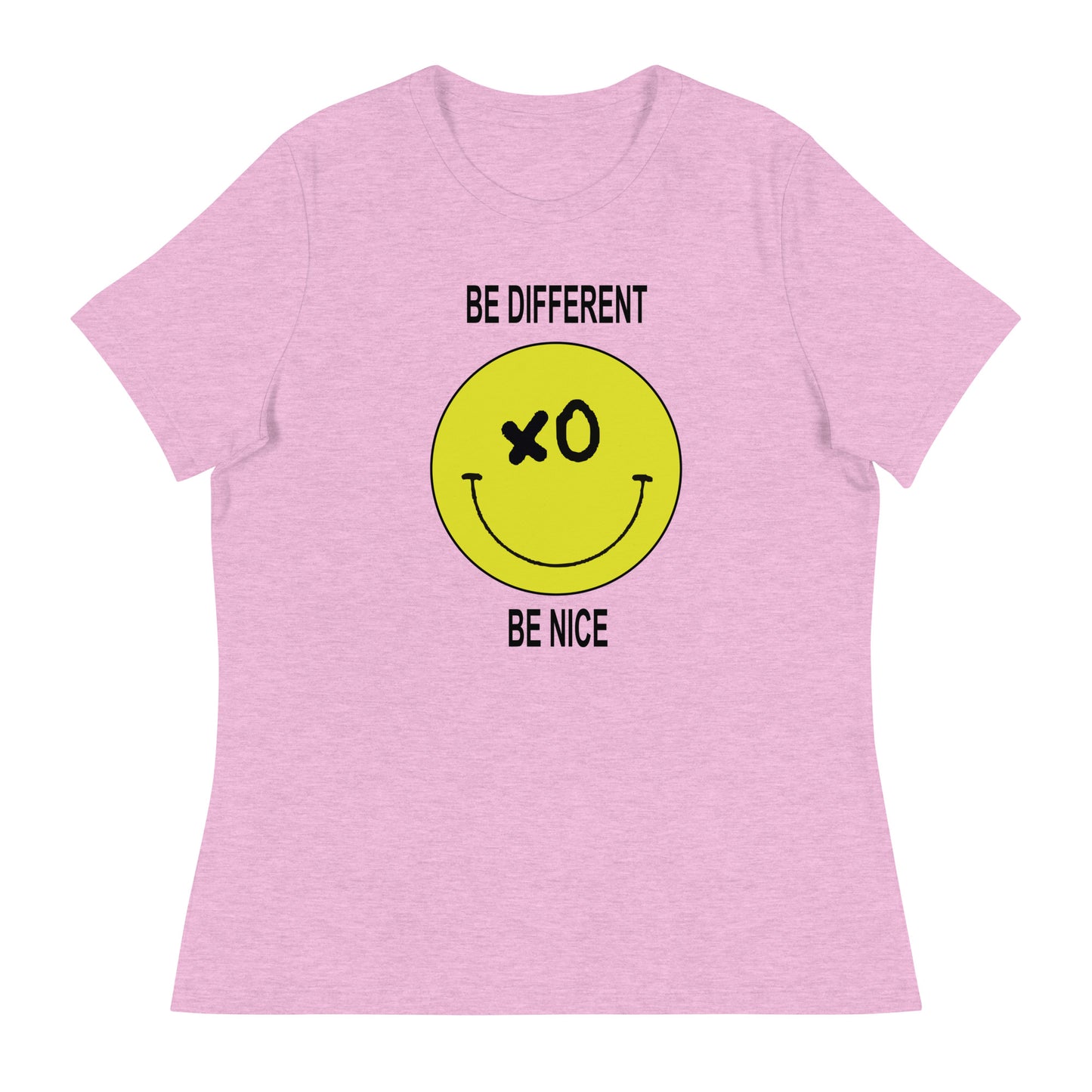 Be Different Be Nice Women's Relaxed T-Shirt