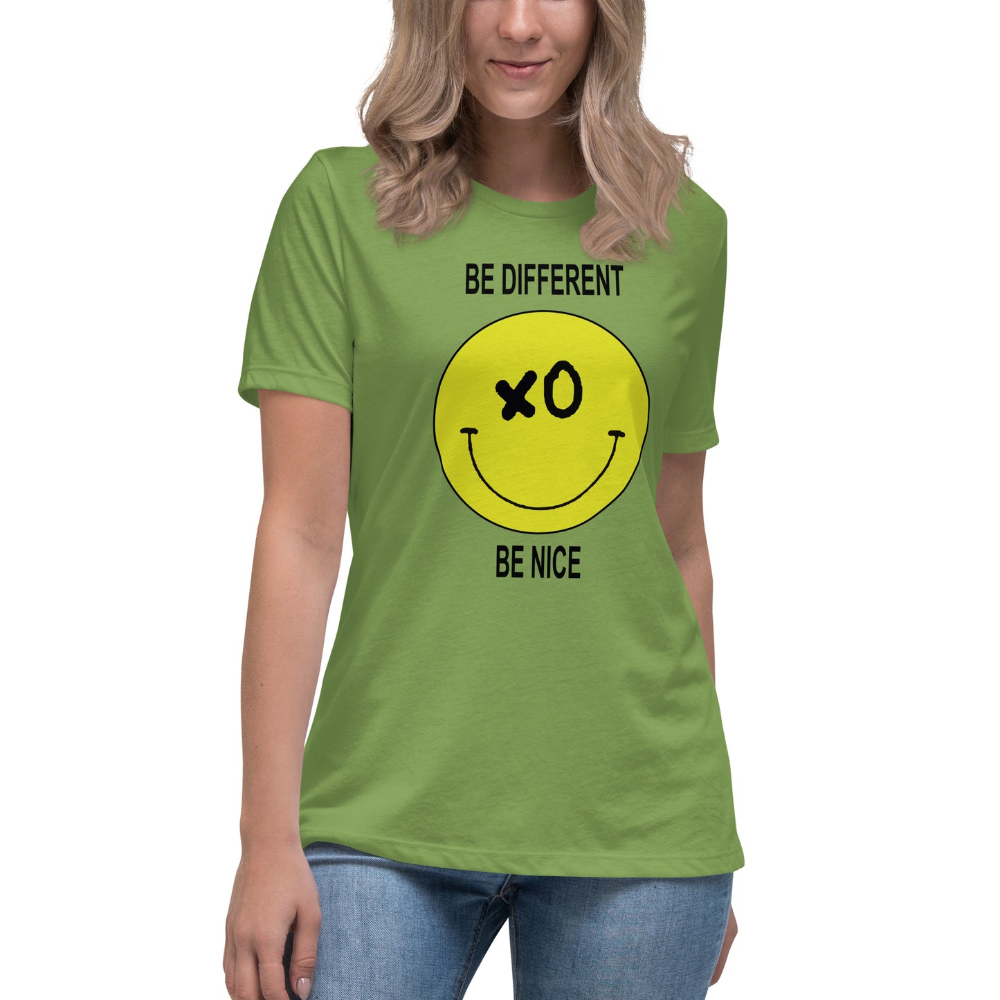 Be Different Be Nice Women's Relaxed T-Shirt