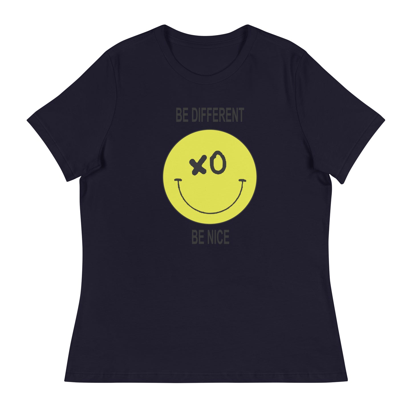 Be Different Be Nice Women's Relaxed T-Shirt