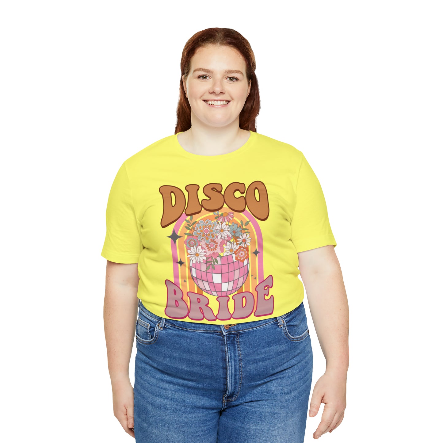 Retro Disco Bride Mirror Ball T-Shirt