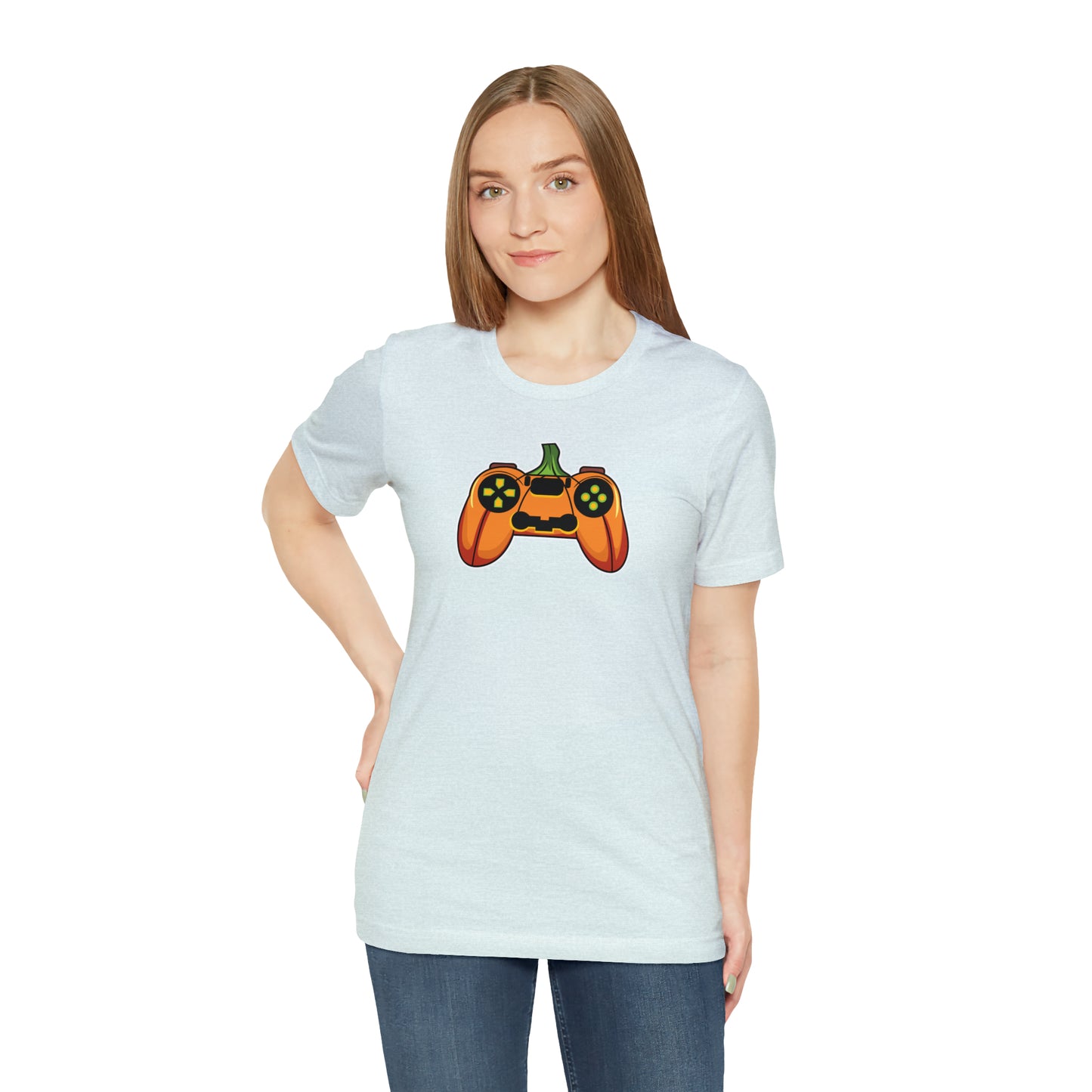 Halloween Pumpkin Gaming Jack-O-Lantern T-Shirt