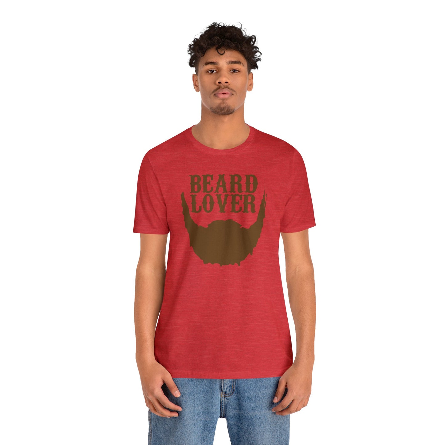 Beard Lover Bella Jersey Short Sleeve Tee (Unisex)