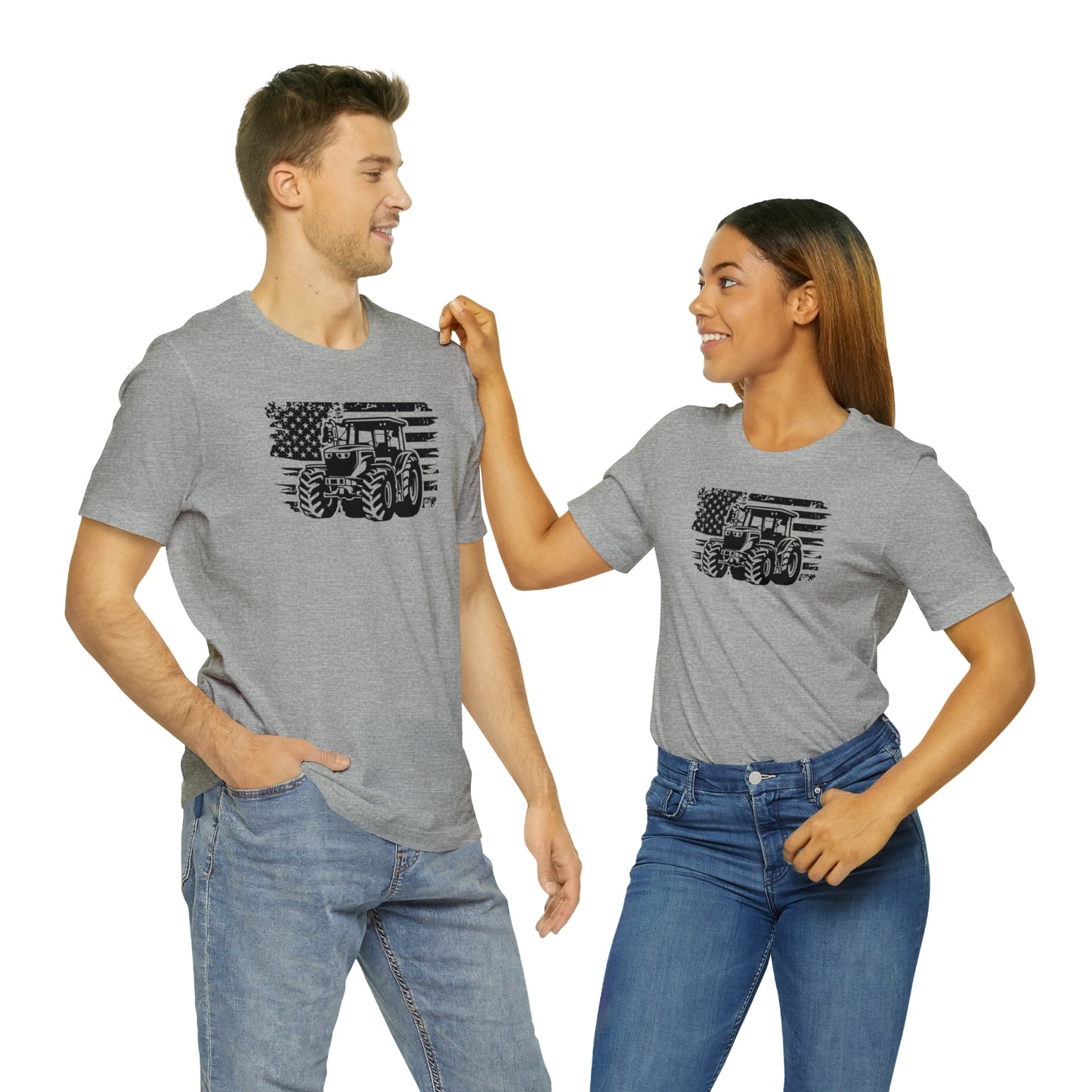 "American Tractor" Unisex Jersey Short Sleeve Tee