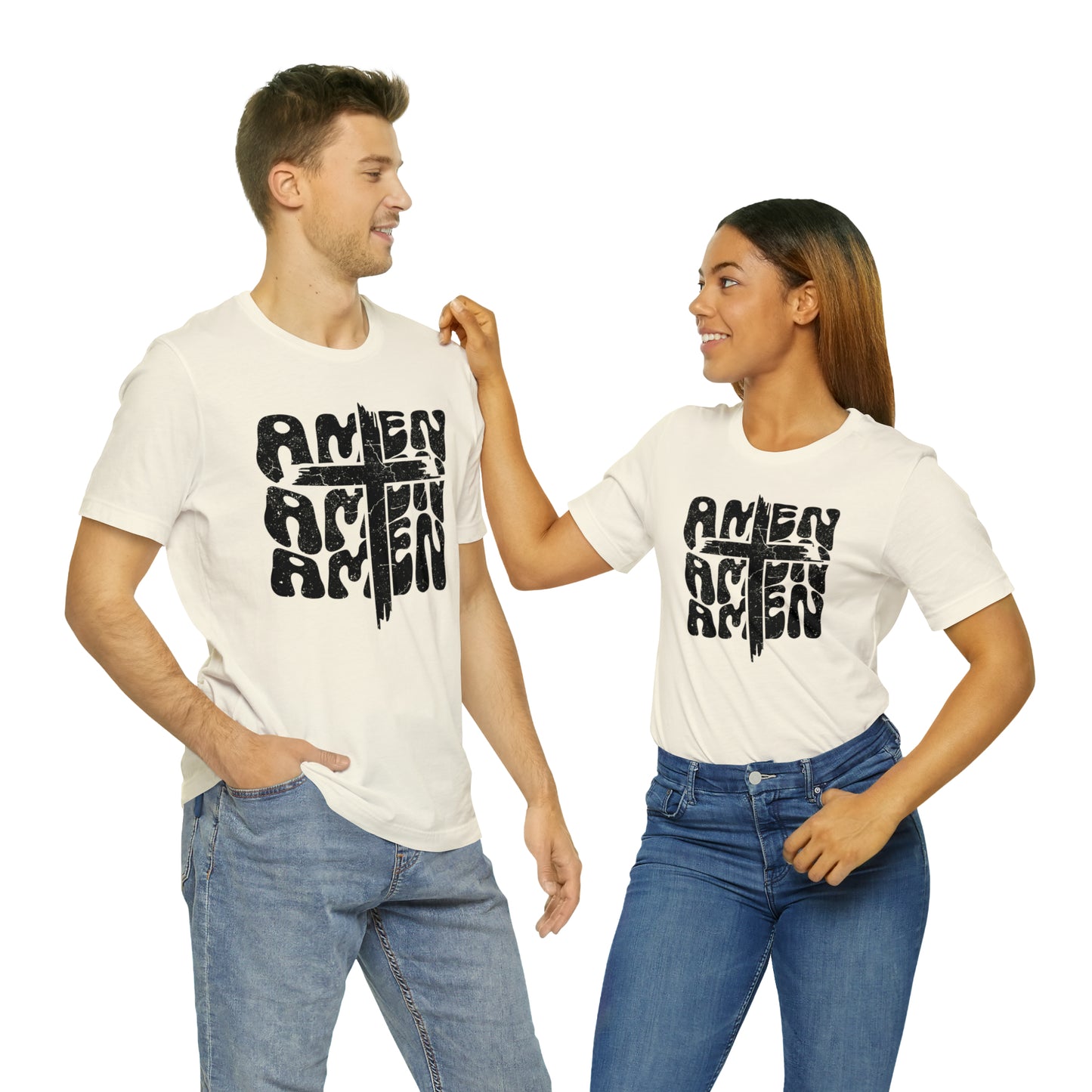 Amen Amen Amen with Cross T-Shirt