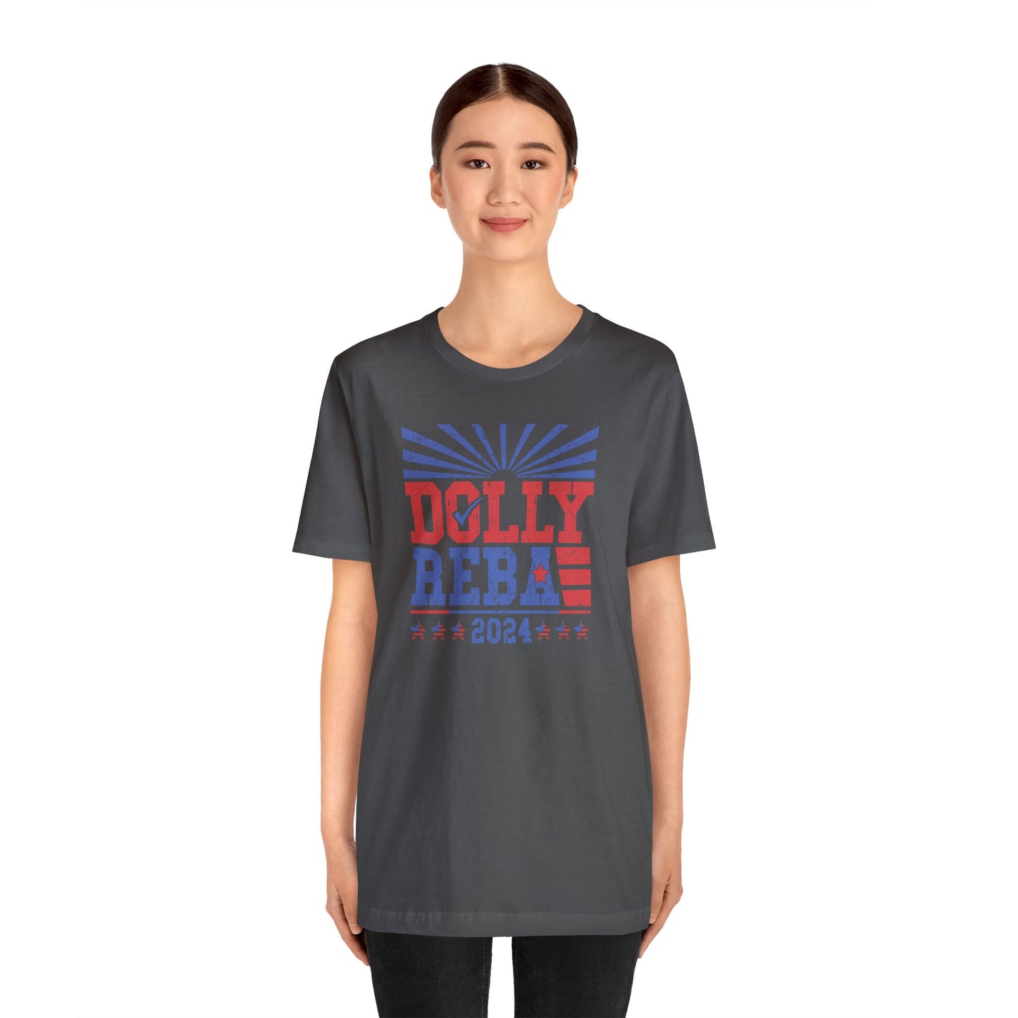 Dolly Reba for President 2024 Bella Jersey Short Sleeve Tee (Unisex)