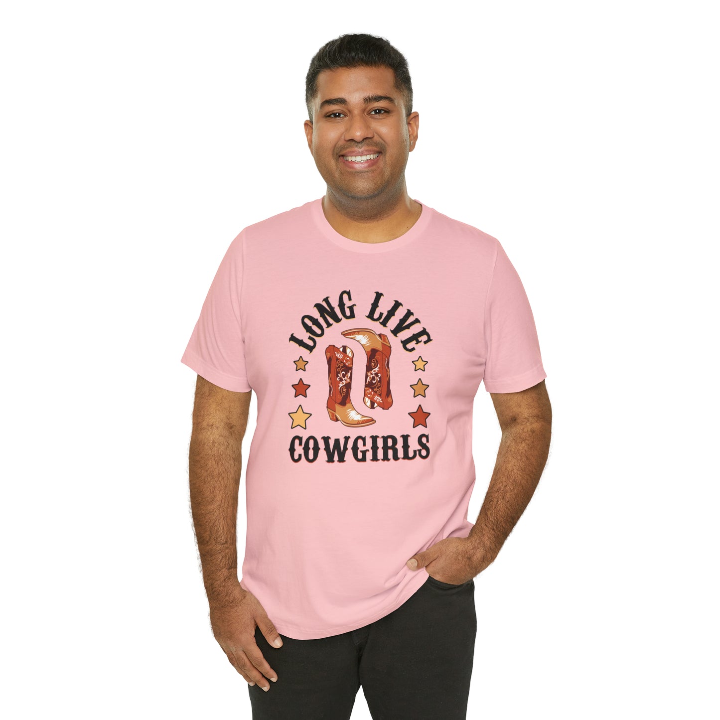 "Long Live Cowgirls" Unisex Jersey Short Sleeve Tee