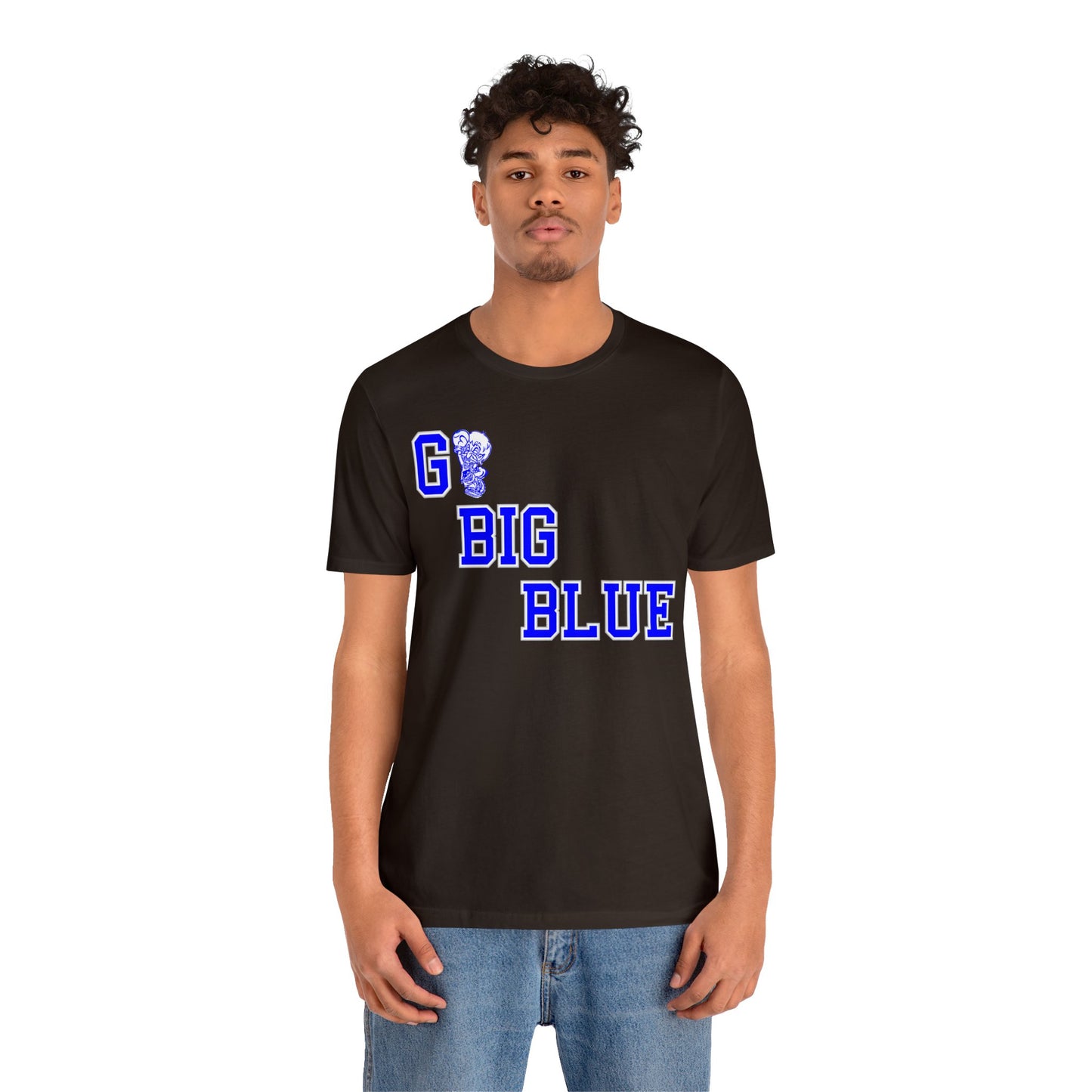 Go Big Blue Freeburg Midgets Bella Jersey Short Sleeve Tee (Unisex)