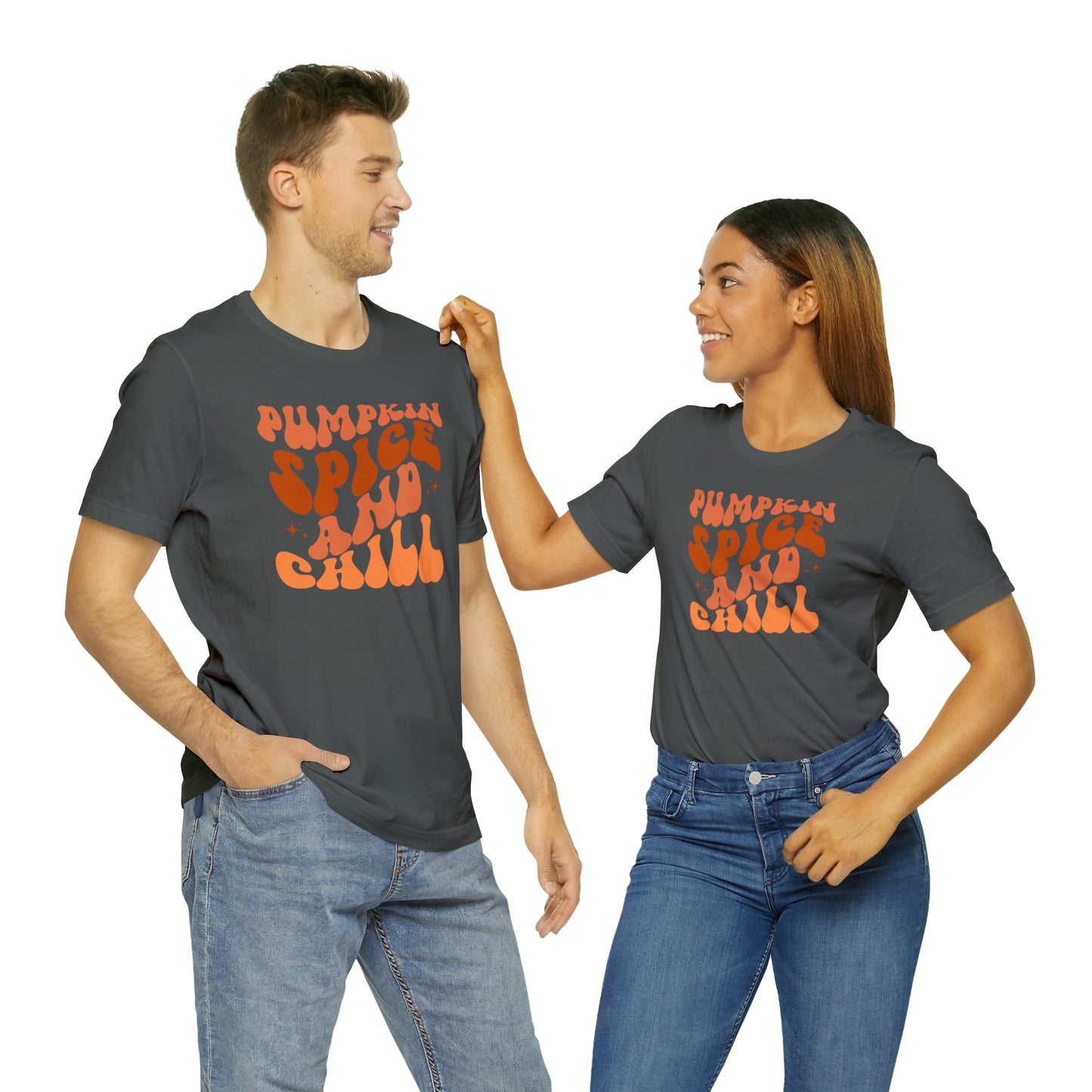 Pumpkin Spice and Chill Teacher T-Shirt