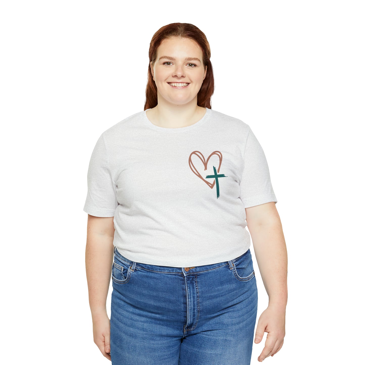 Amen Amen Amen with Cross Front and Back Design T-Shirt