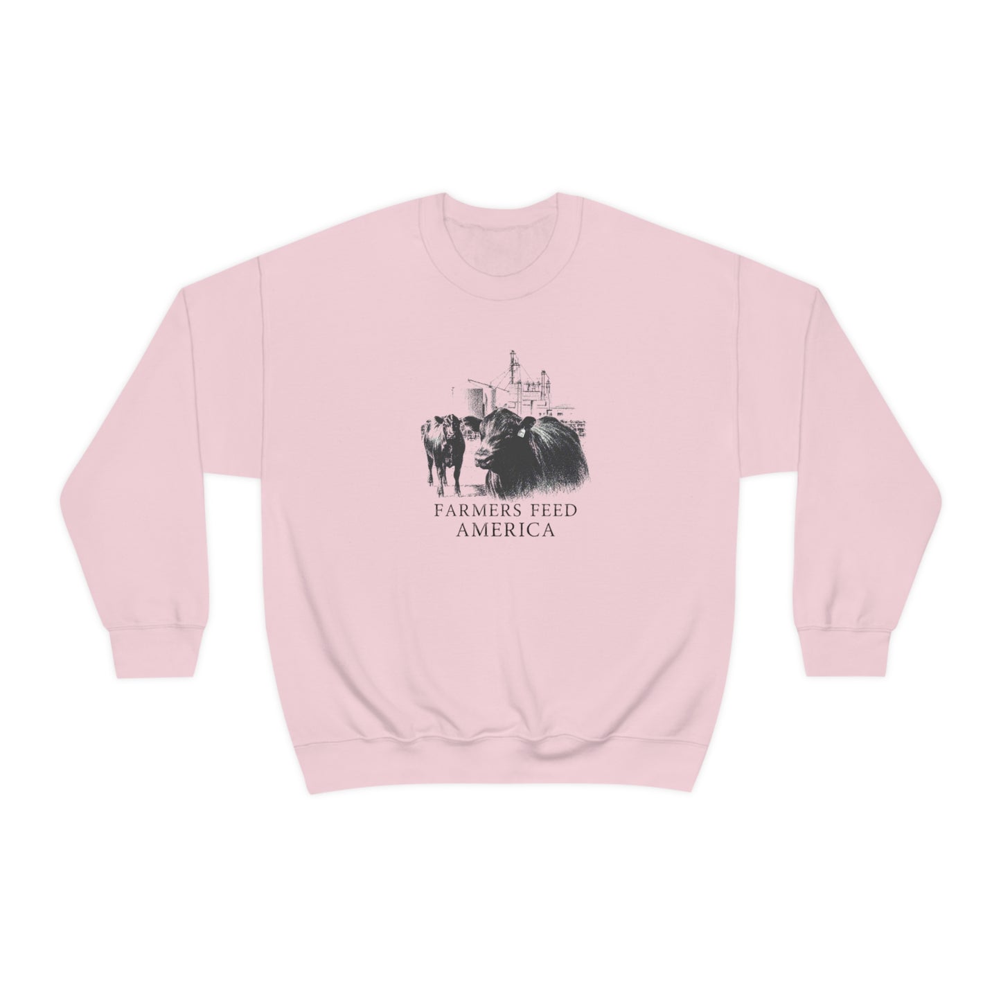 "Farmers Feed America" - Unisex Heavy Blend™ Crewneck Sweatshirt