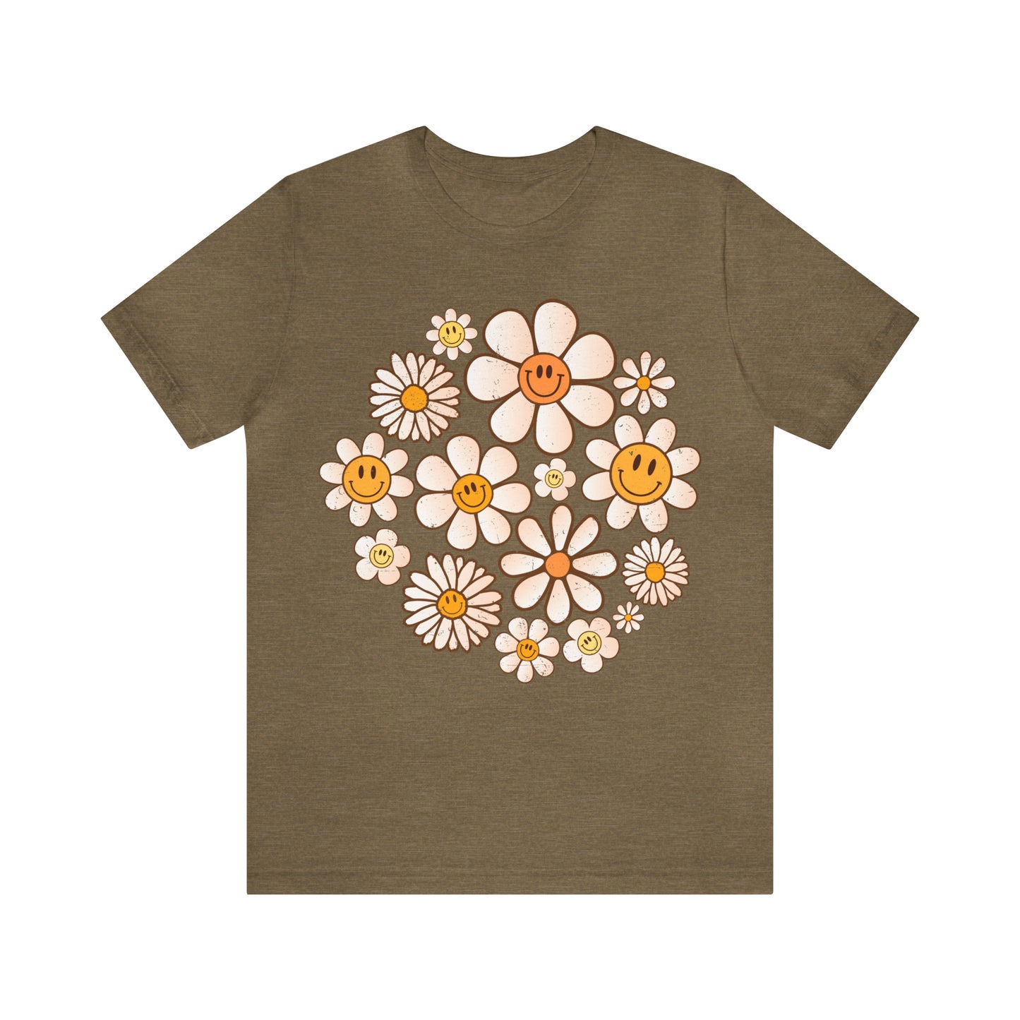 Distressed Smiling Daisies T-Shirt