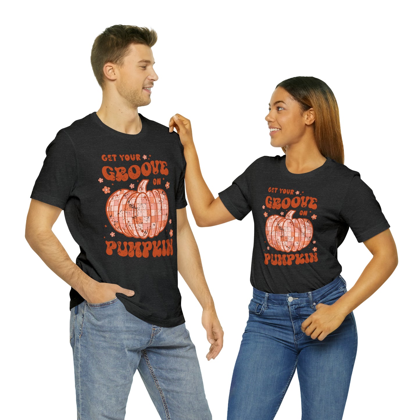 Halloween/ Fall Get Your Groove On Pumpkin  T-Shirt