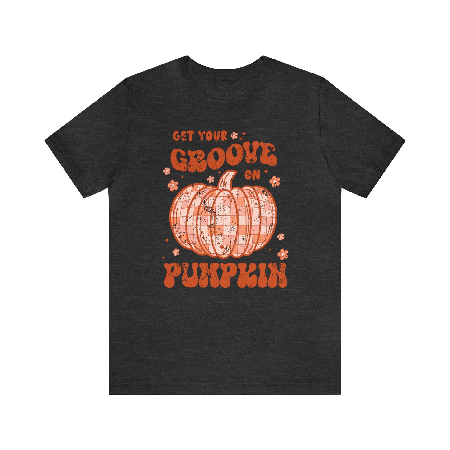 Halloween/ Fall Get Your Groove On Pumpkin  T-Shirt