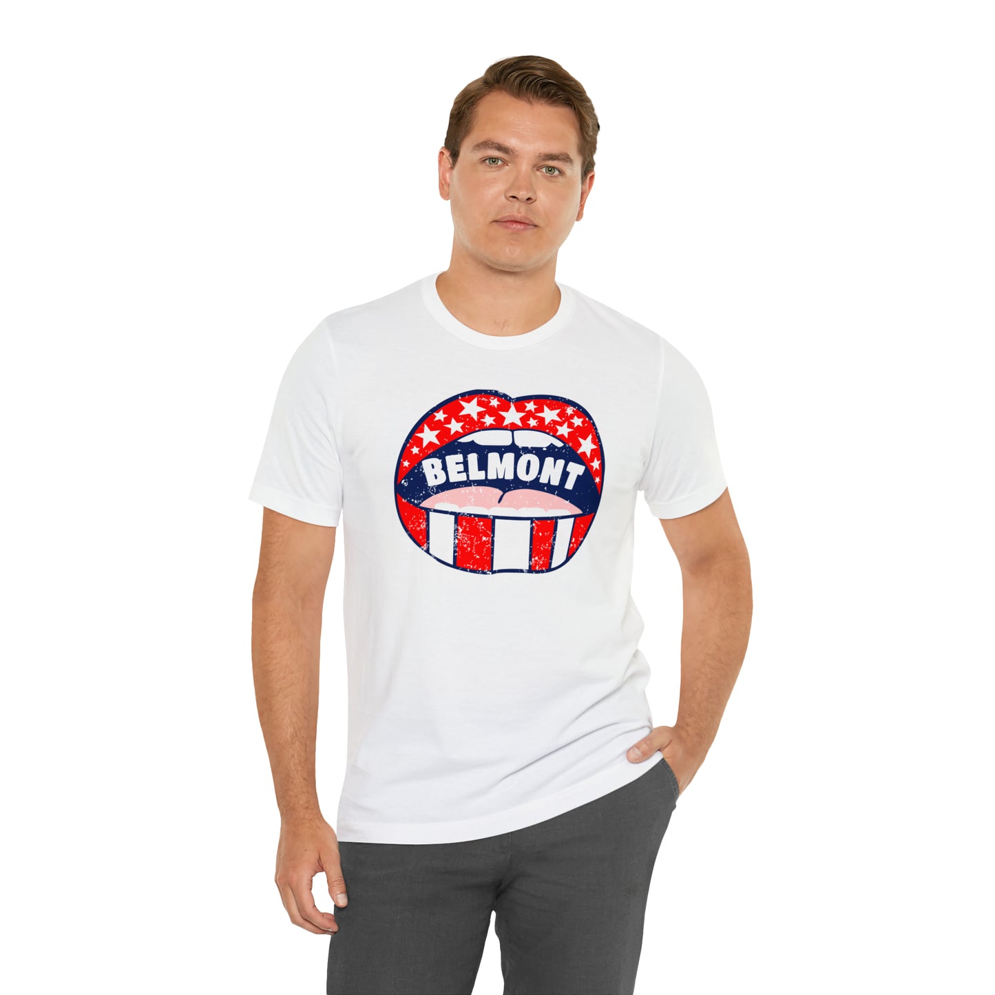 Belmont University Lips T-Shirt