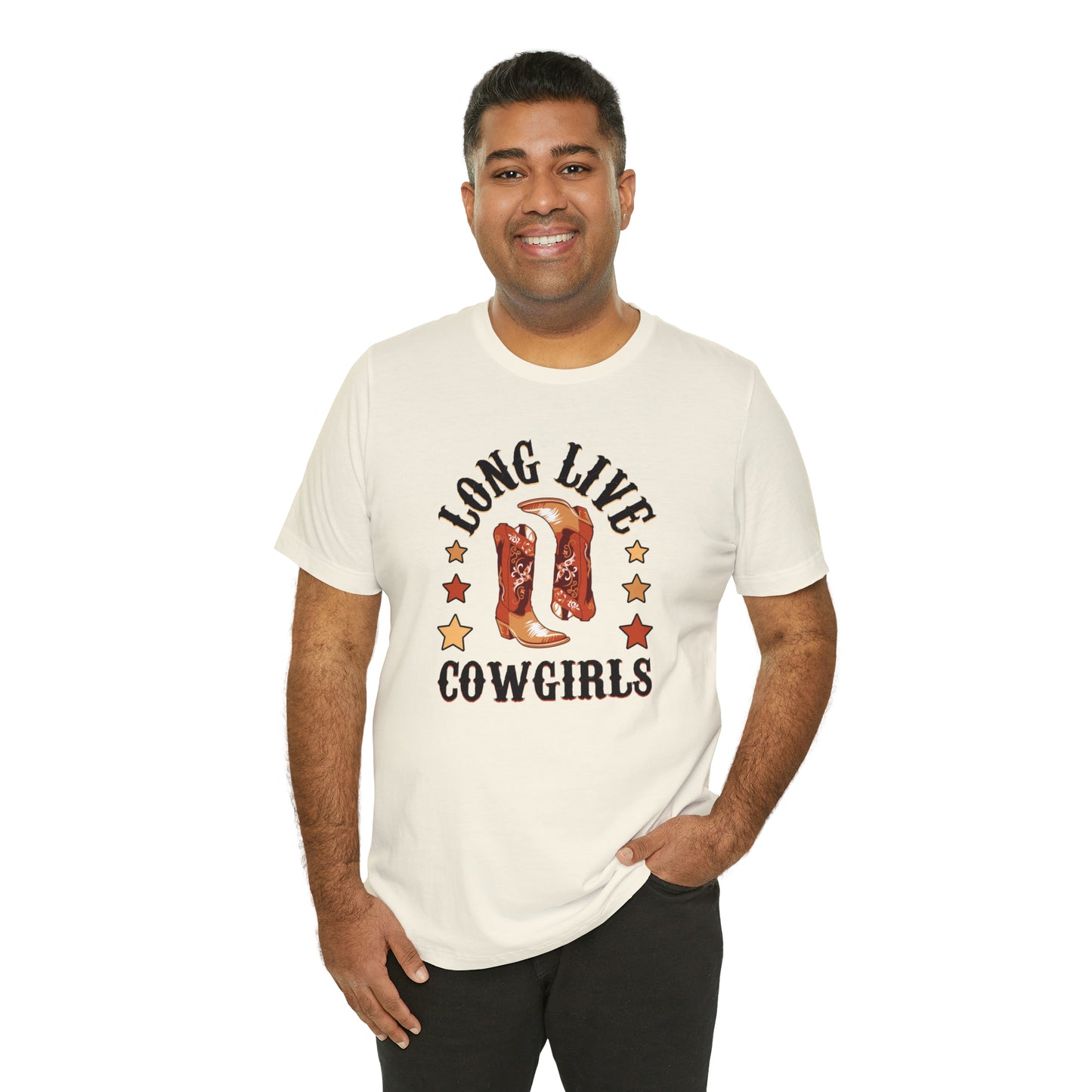 "Long Live Cowgirls" Unisex Jersey Short Sleeve Tee