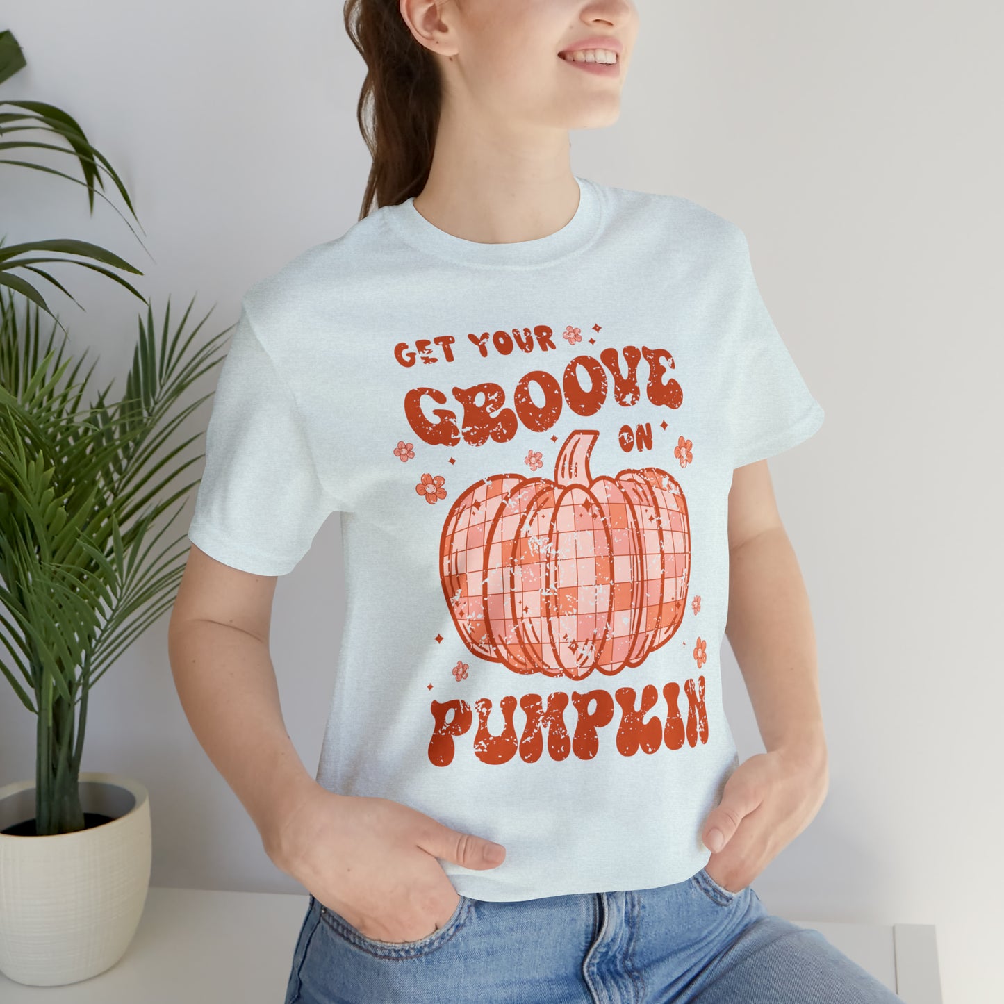 Halloween/ Fall Get Your Groove On Pumpkin  T-Shirt