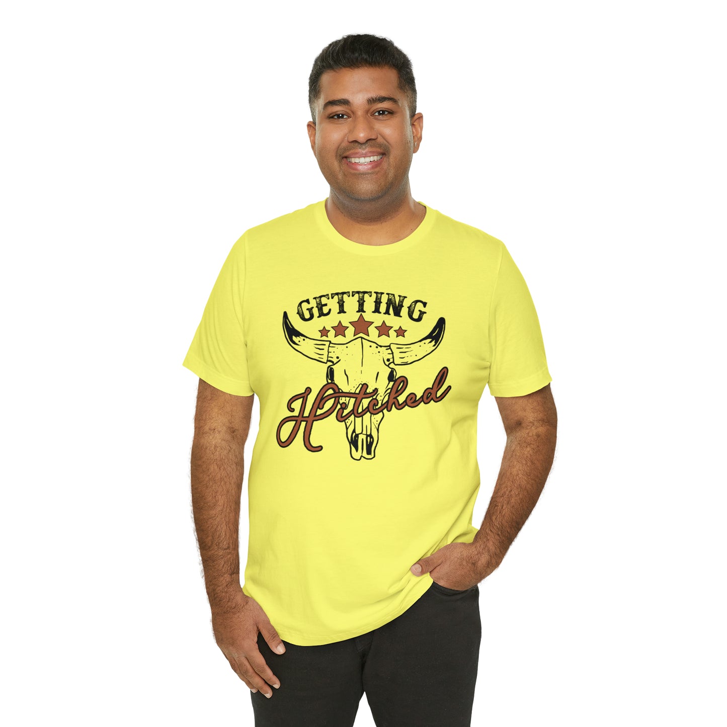 Vintage Getting Hitched Bride T-Shirt