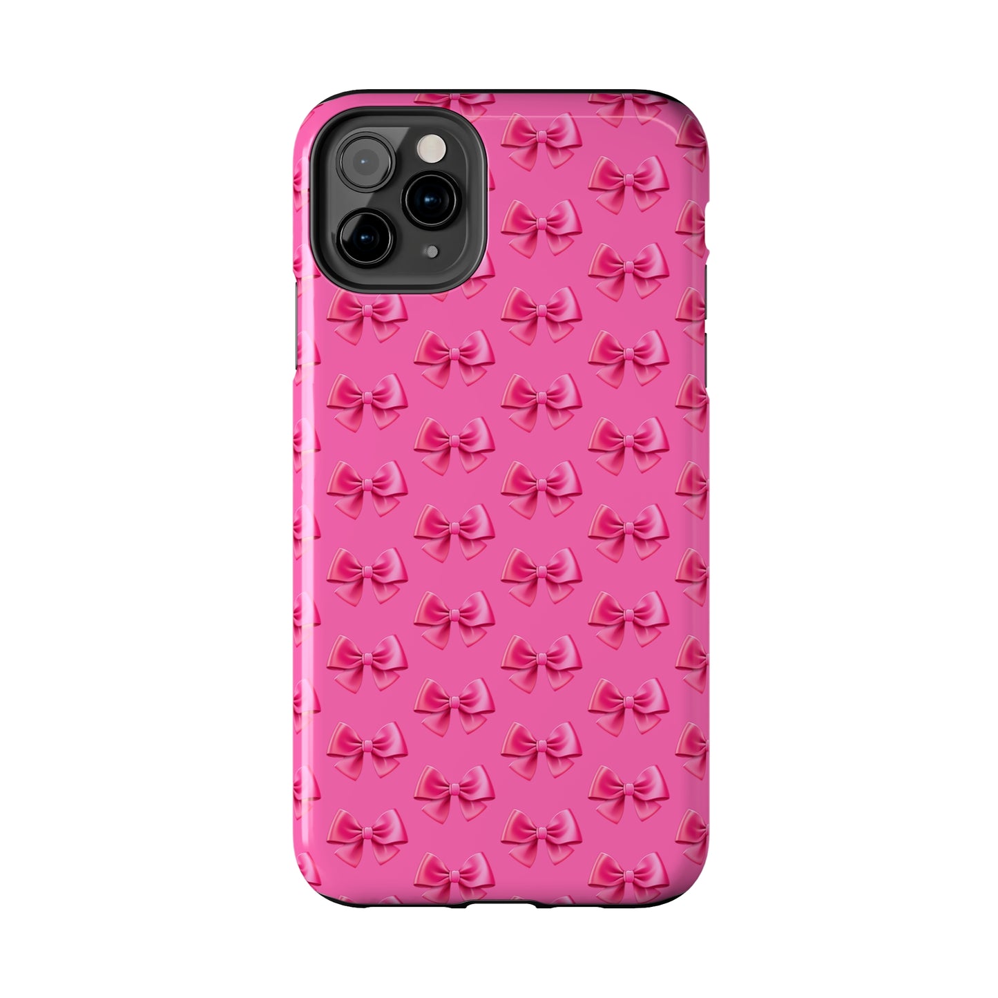 Barbie Pink Bows Themed Tough Phone Cases