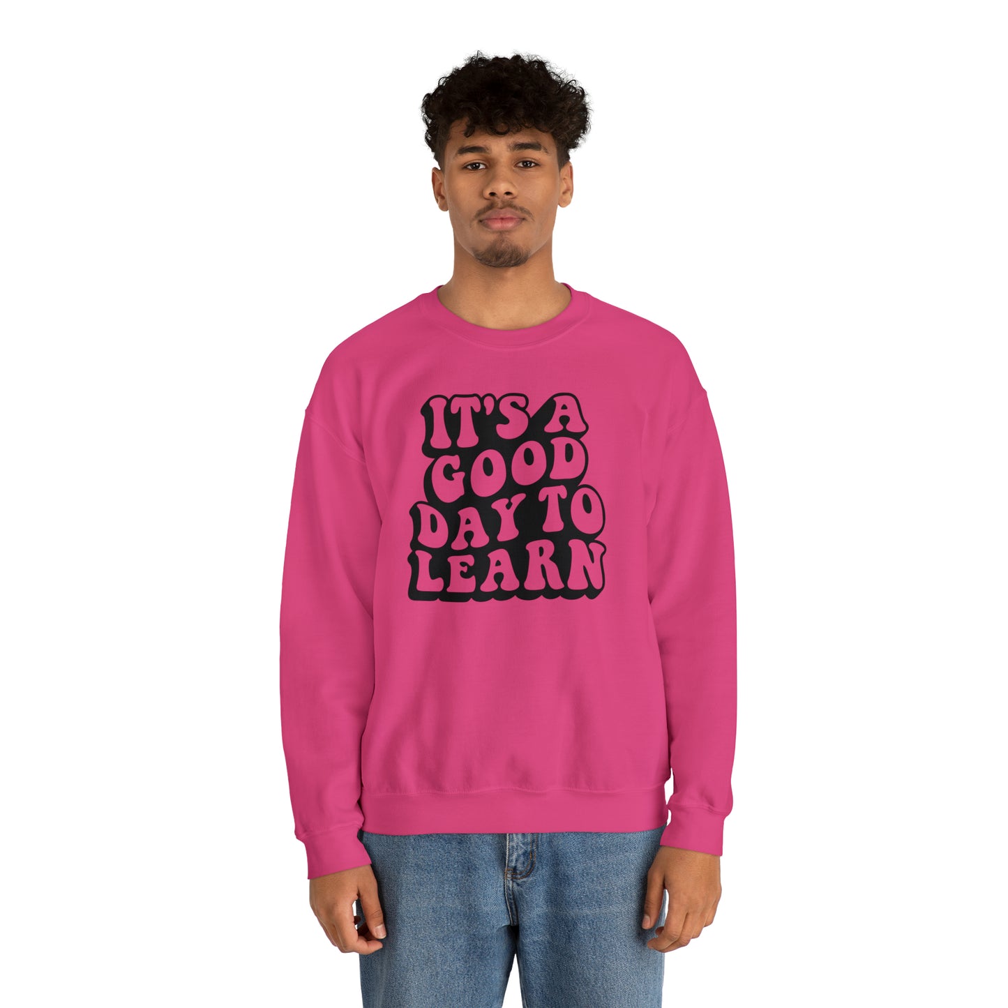 It's a Good Day to Learn Unisex Heavy Blend™ Crewneck Sweatshirt