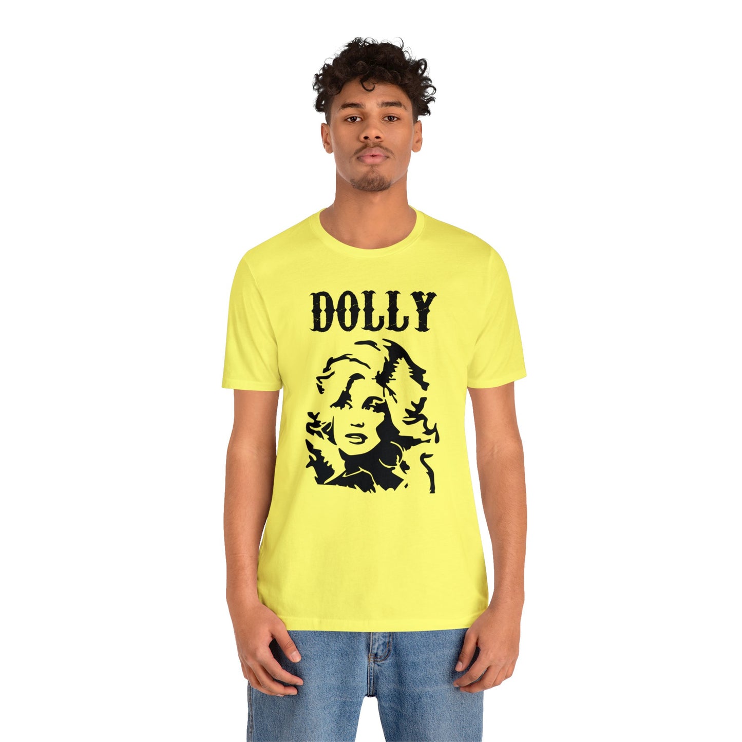 Dolly Portrait Bella Jersey Short Sleeve Tee (Unisex)