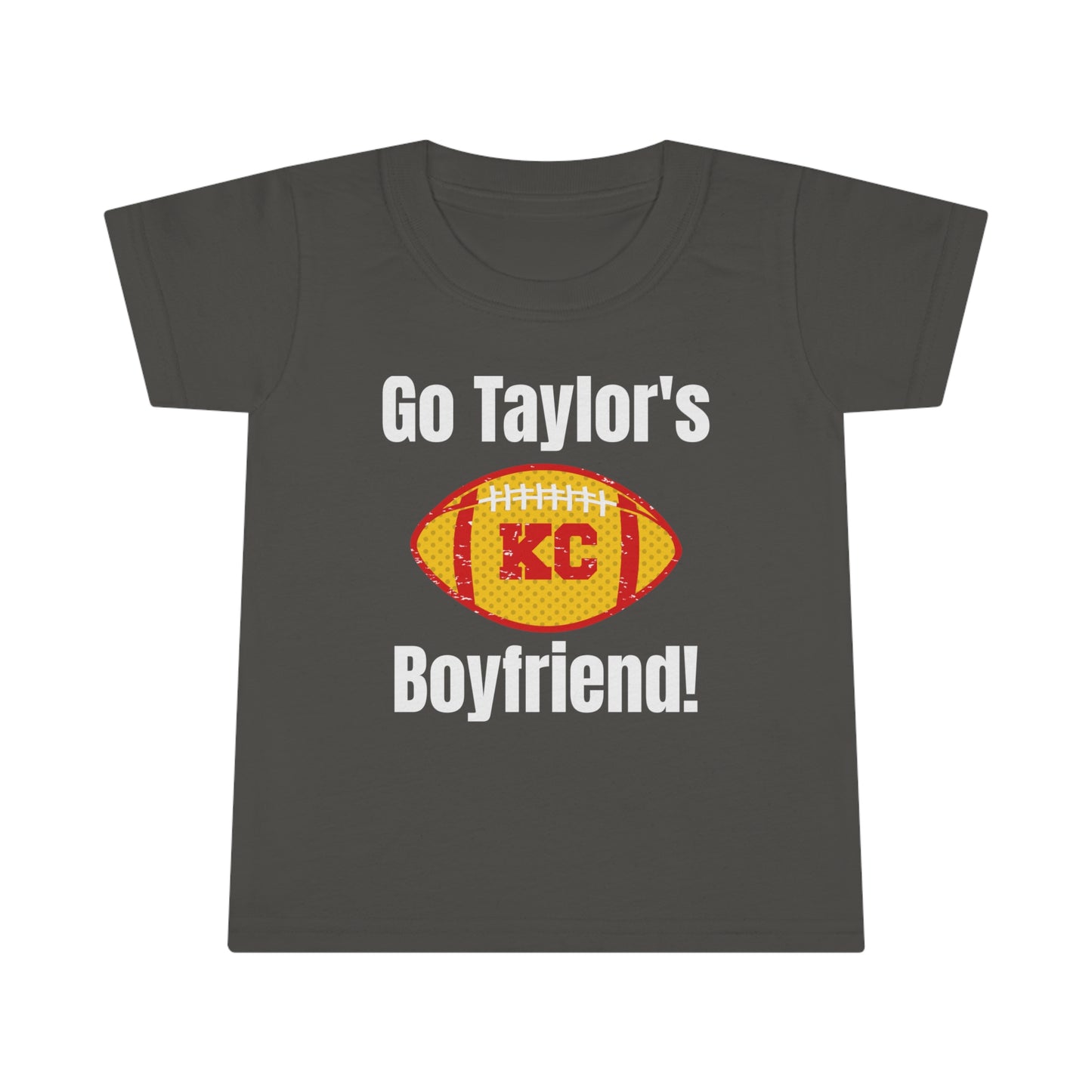 Go Taylor's Boyfriend Swift and Kelce Football Toddler T-shirt