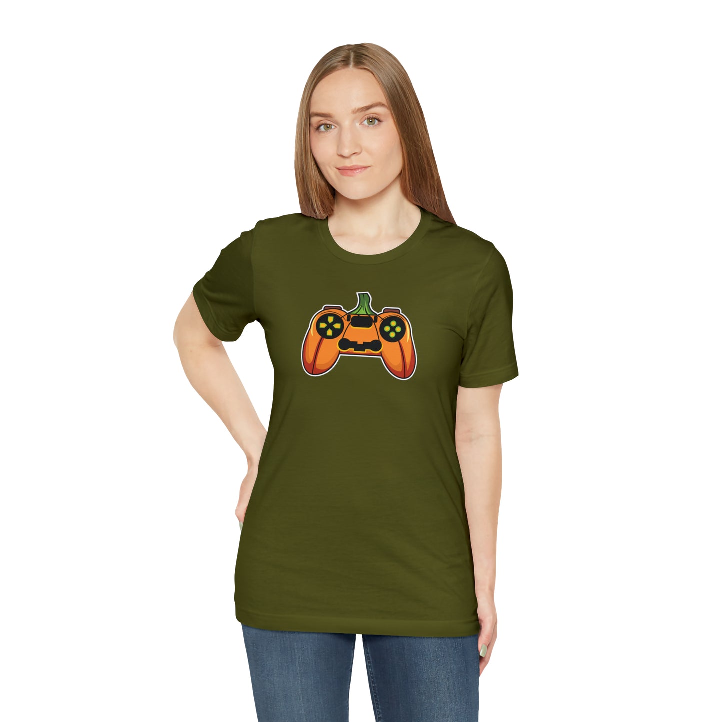 Halloween Pumpkin Gaming Jack-O-Lantern T-Shirt