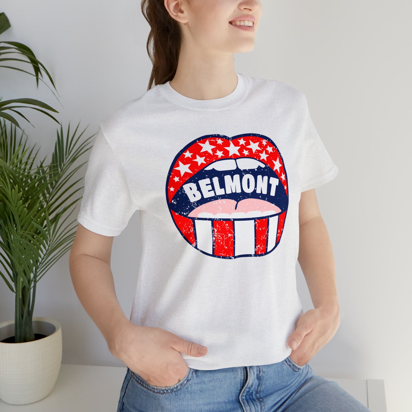 Belmont University Lips T-Shirt