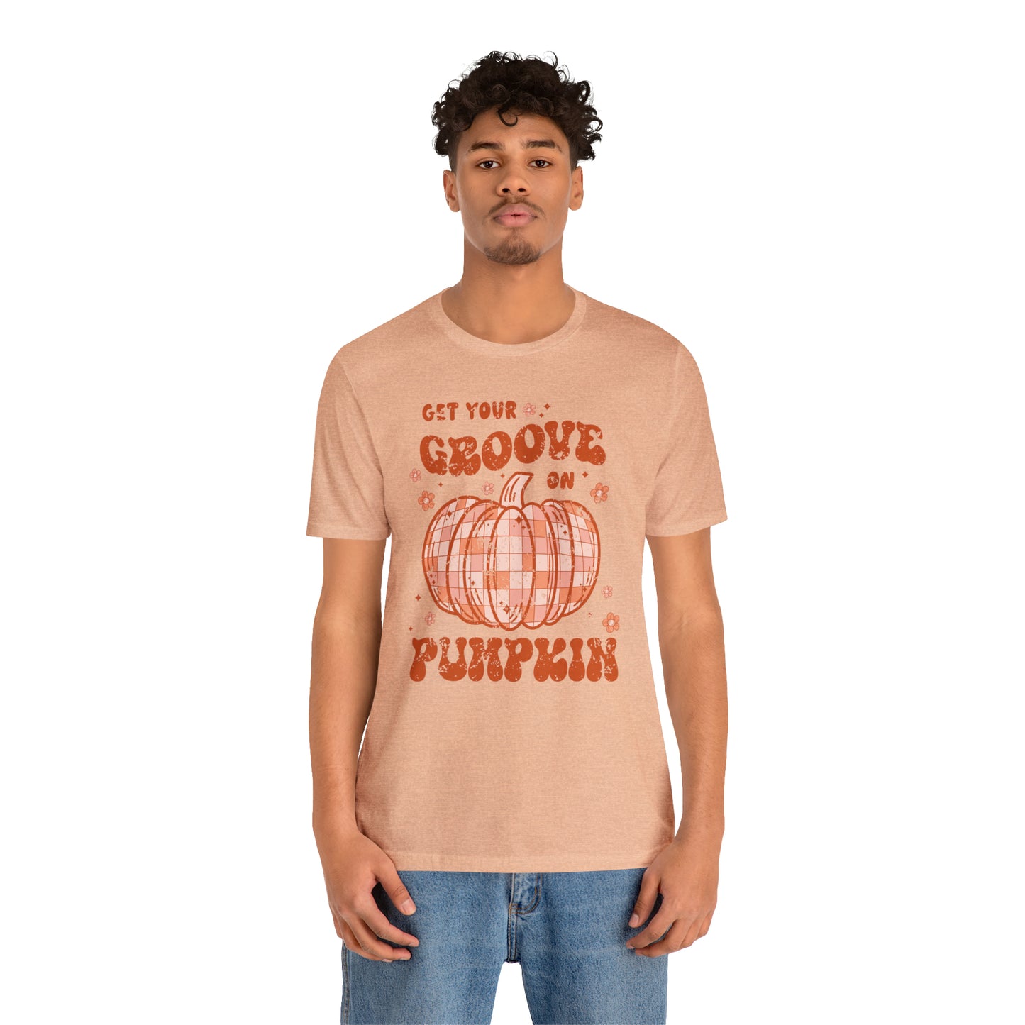 Halloween/ Fall Get Your Groove On Pumpkin  T-Shirt