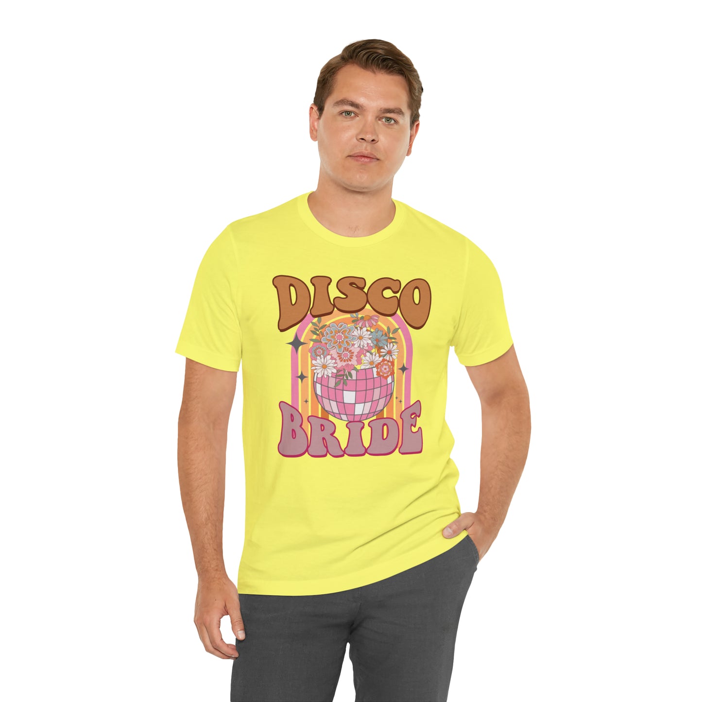 Retro Disco Bride Mirror Ball T-Shirt