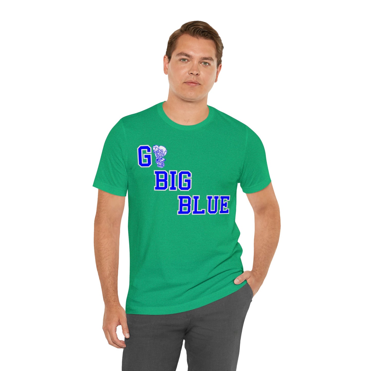 Go Big Blue Freeburg Midgets Bella Jersey Short Sleeve Tee (Unisex)