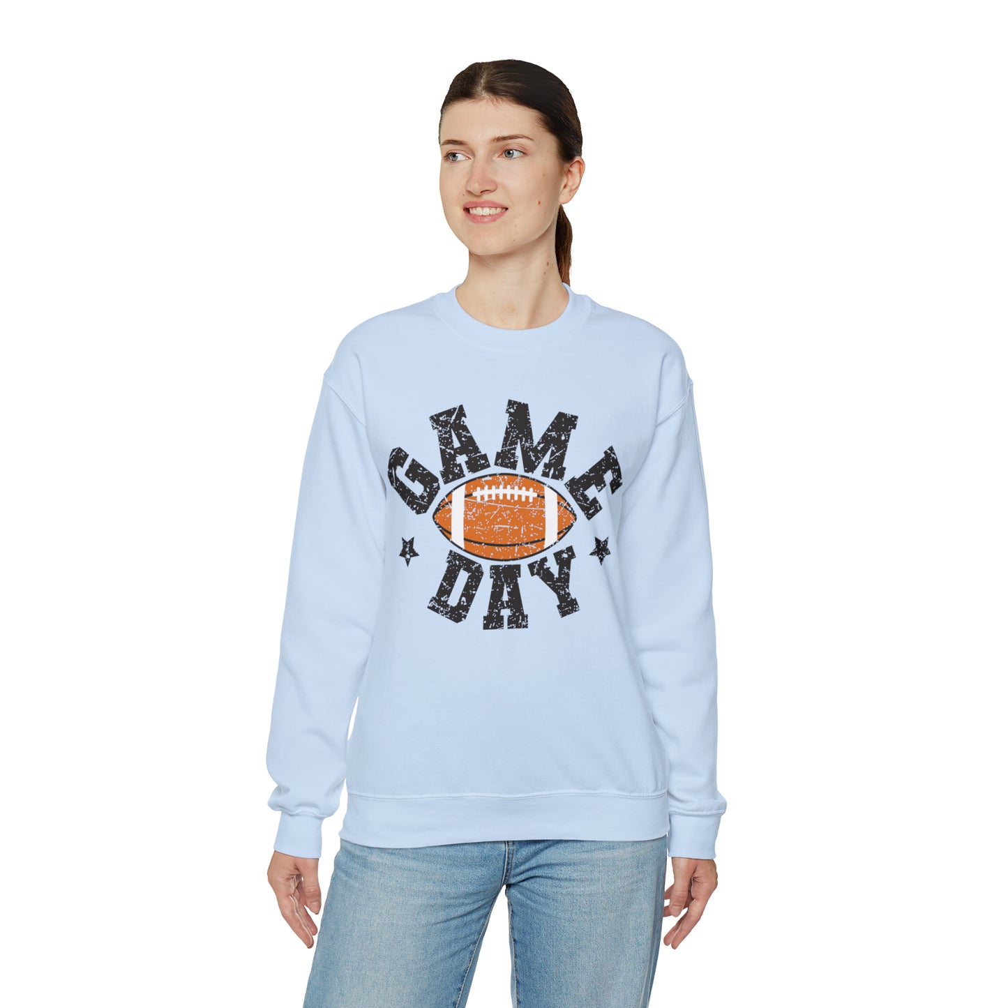 Game Day Football/ Halloween/ Fall Heavy Blend™ Crewneck Sweatshirt