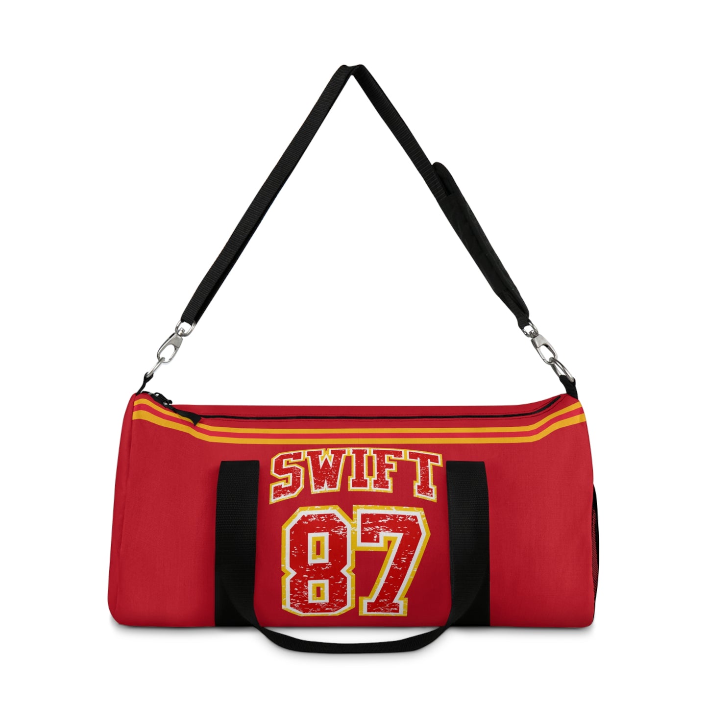 Swift Kelce Gear Taylor and Travis 87 Duffel Bag - Red