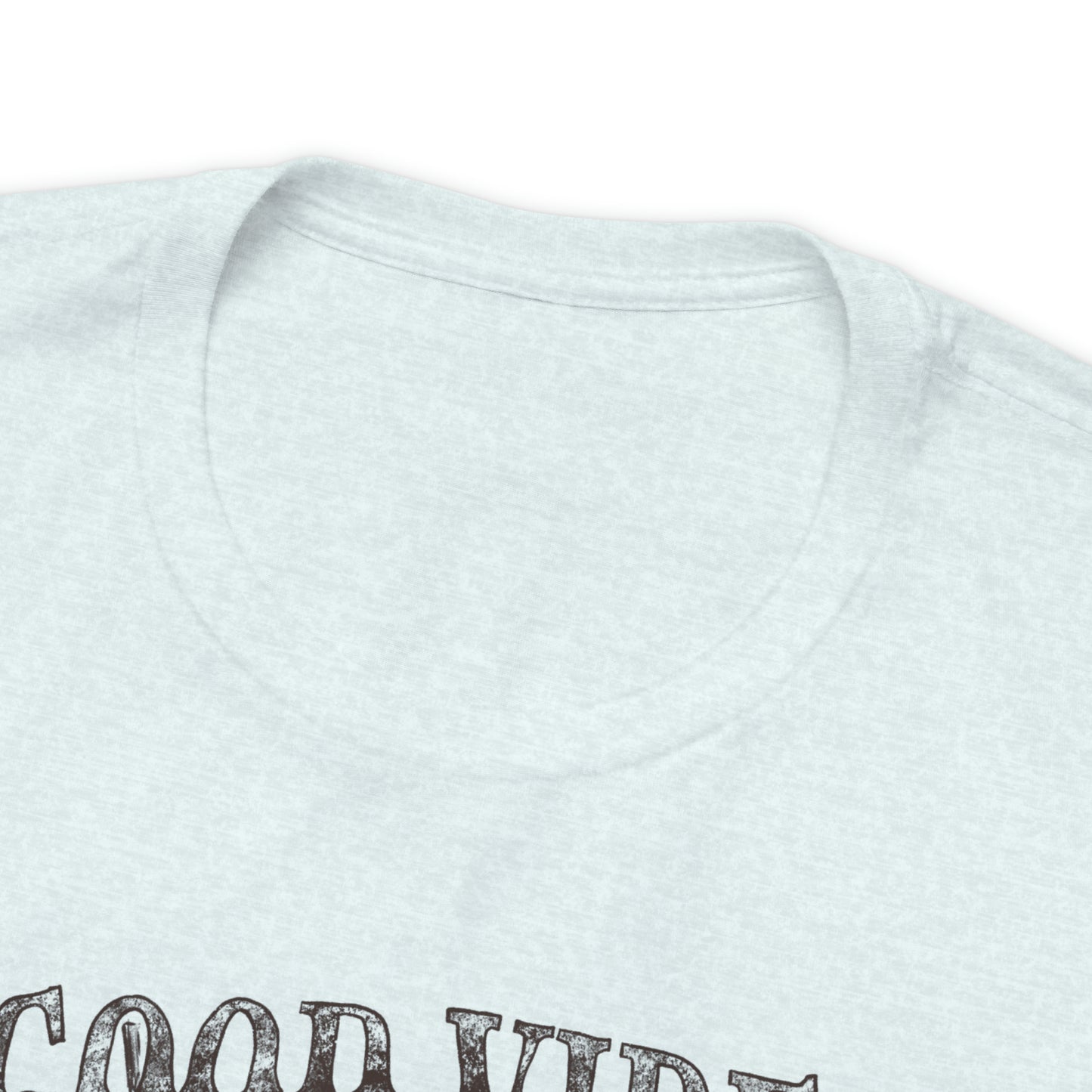 Vintage Good Vibes and Tractors Unisex Jersey Short Sleeve Tee