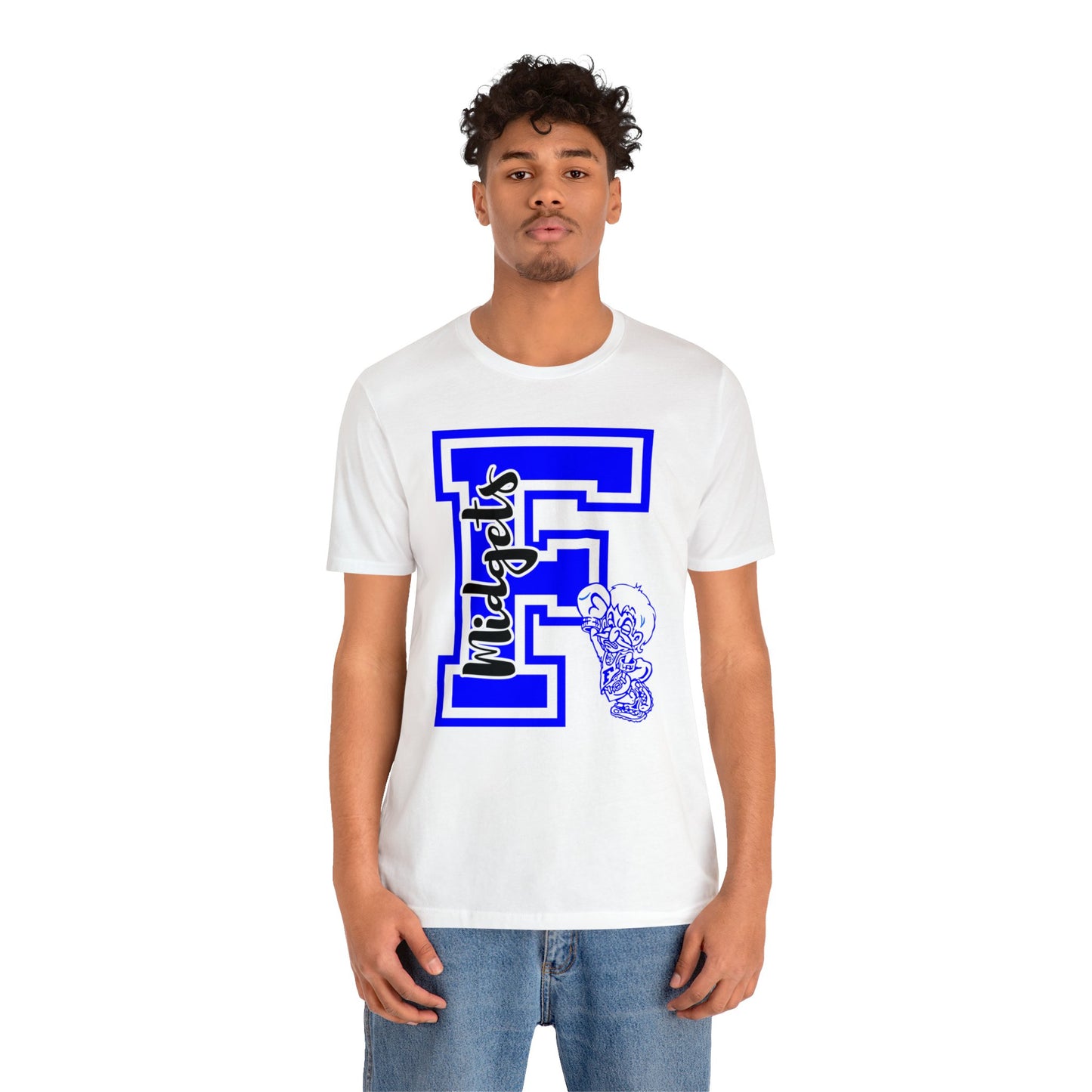 Give Me an F - Freeburg Midgets Logo Bella Jersey Short Sleeve Tee (Unisex)