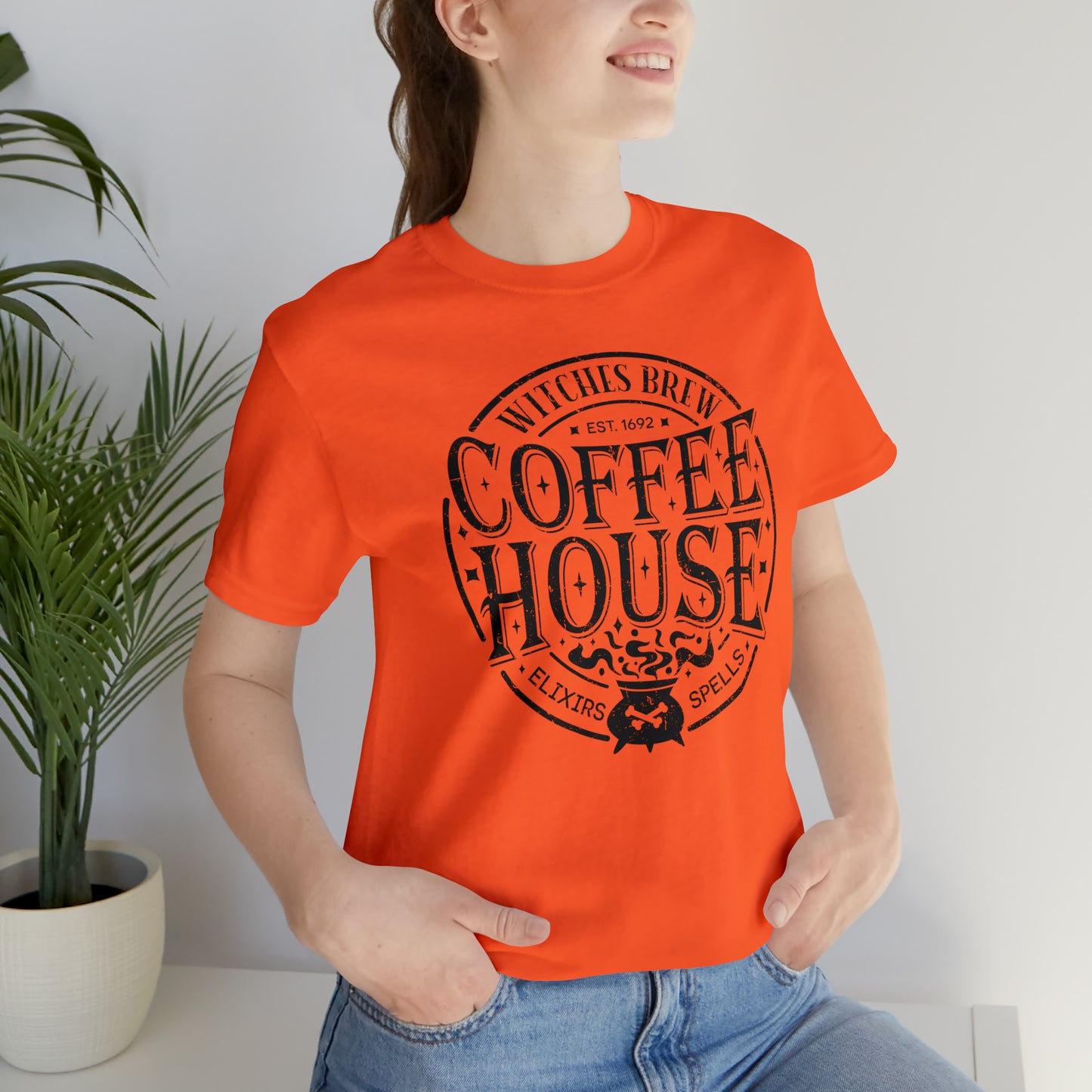 Halloween Witches Brew Coffee House T-Shirt