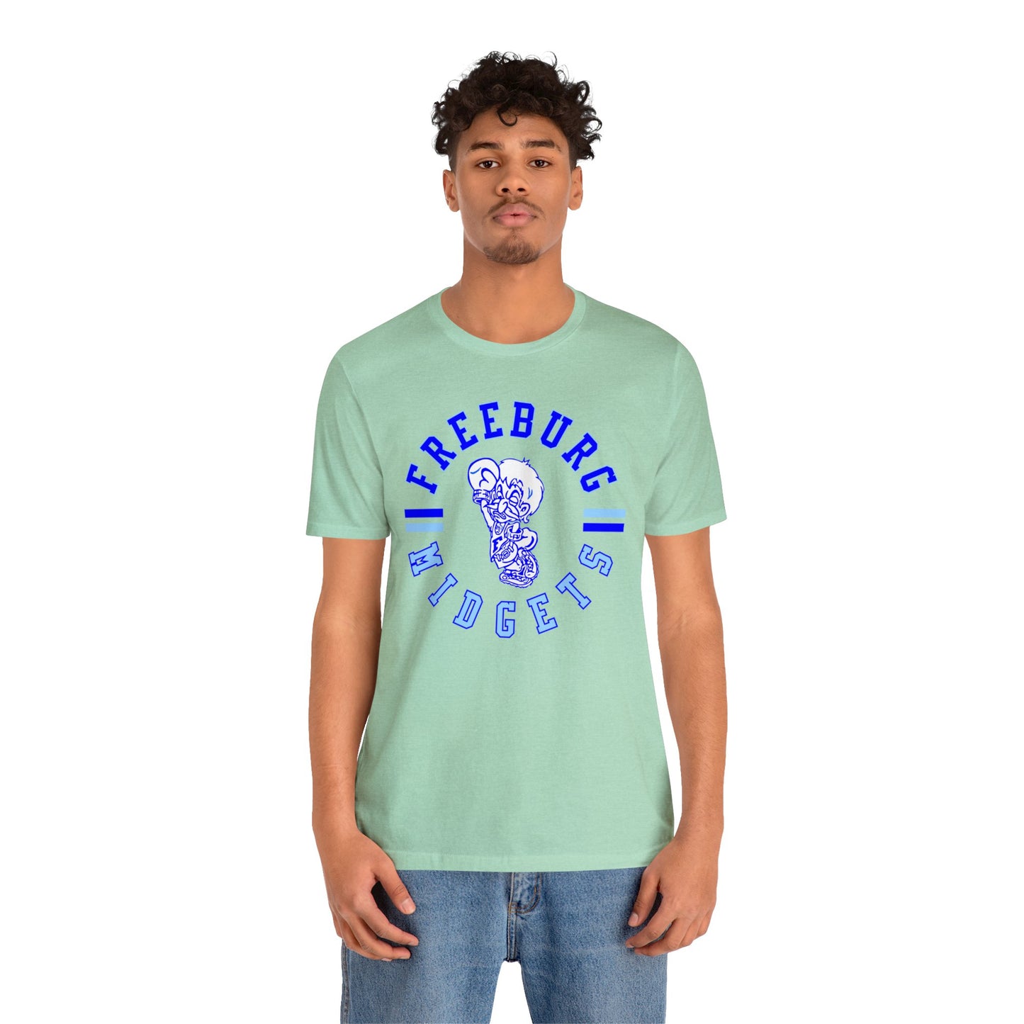 Freeburg Midgets Circle Logo Bella Jersey Short Sleeve Tee (Unisex)