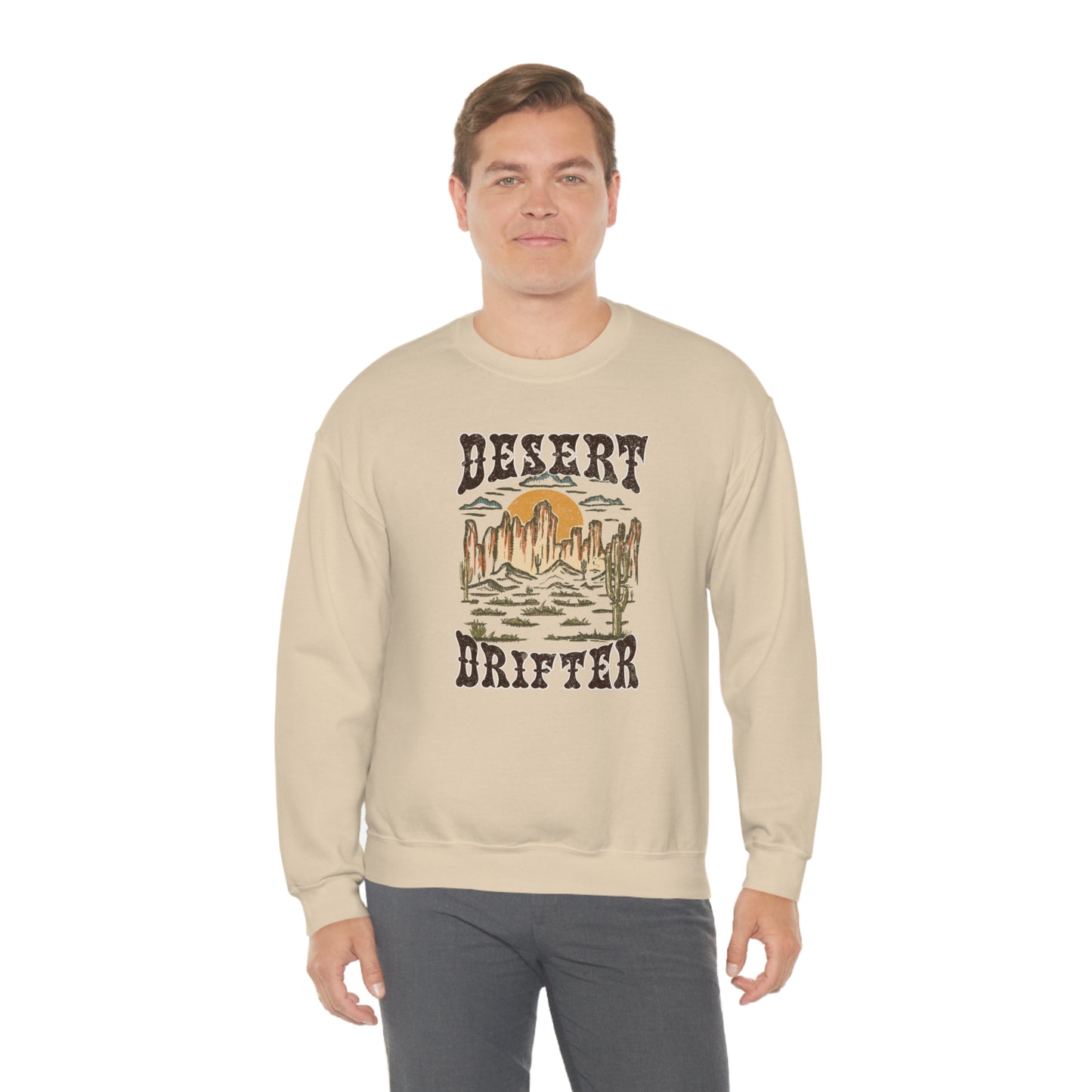 "Desert Drifter" - Unisex Heavy Blend™ Crewneck Sweatshirt