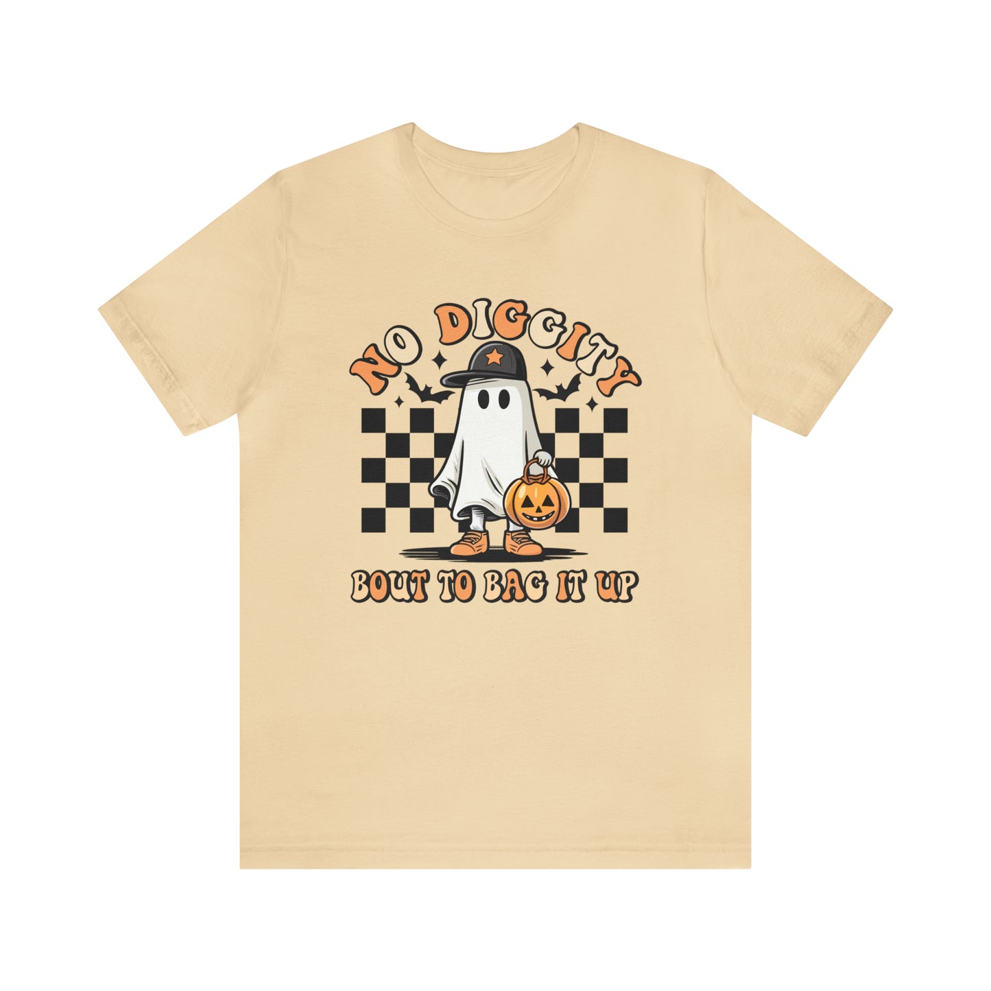 Halloween No Diggity Bout to Bag it Up T-Shirt