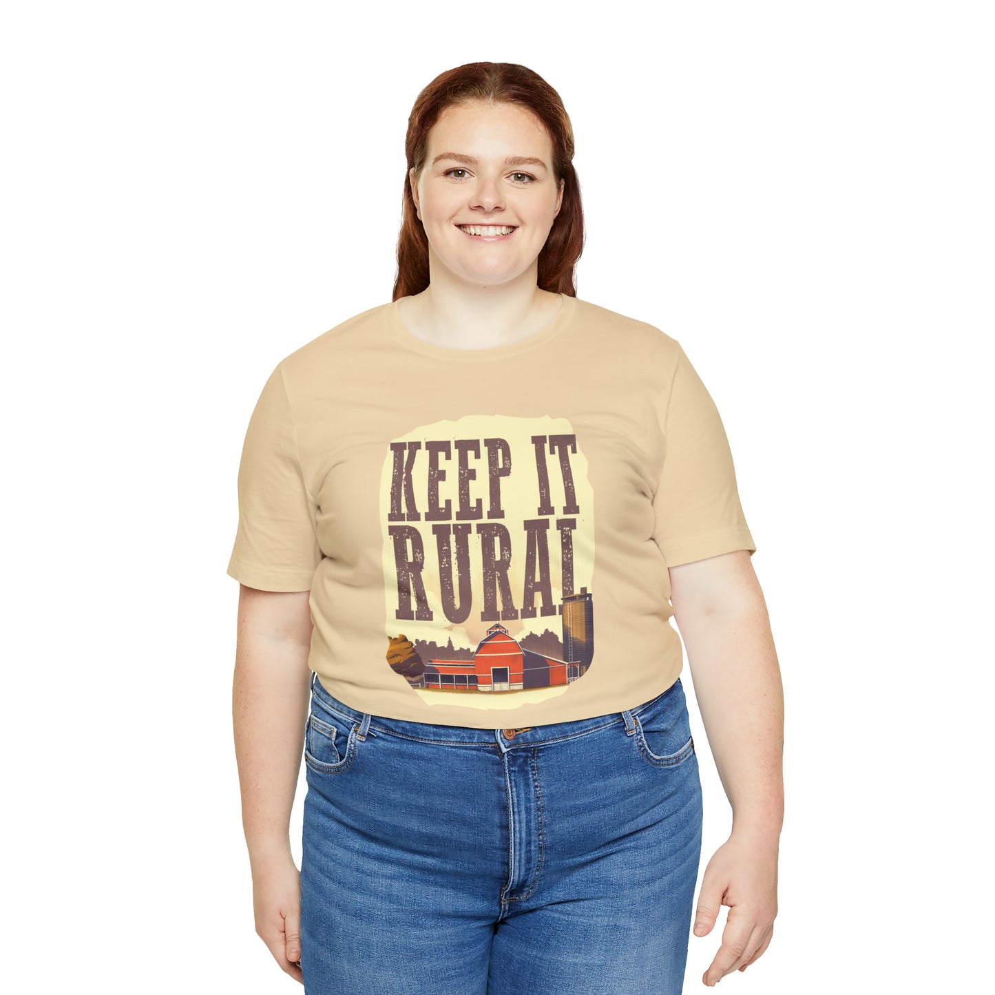 "Keep It Rural" Unisex Jersey Short Sleeve Tee