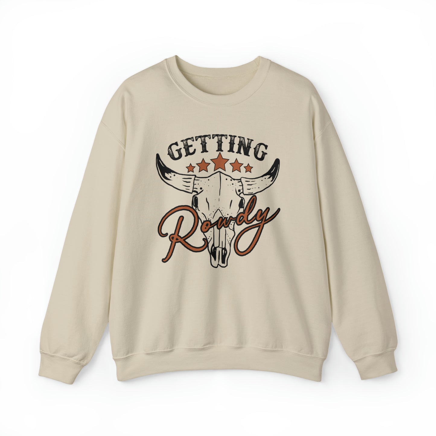 Vintage Getting Rowdy Party/ Bridesmaid/ Groomsman Unisex Heavy Blend™ Crewneck Sweatshirt