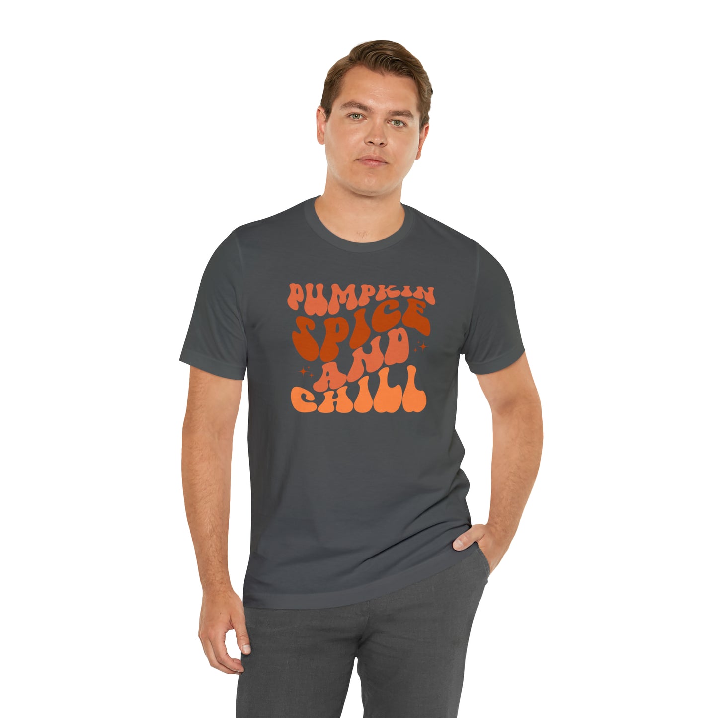 Pumpkin Spice and Chill Teacher T-Shirt