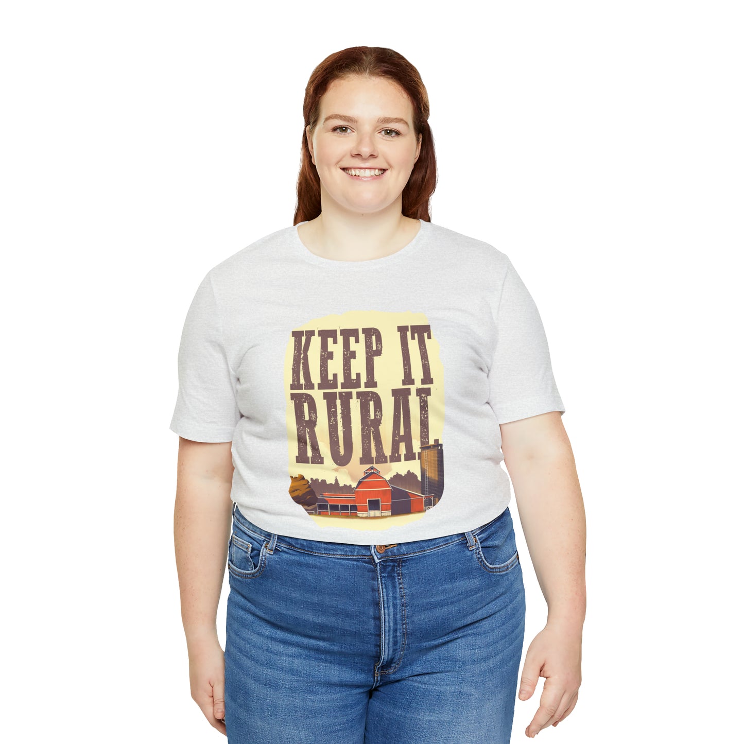 "Keep It Rural" Unisex Jersey Short Sleeve Tee