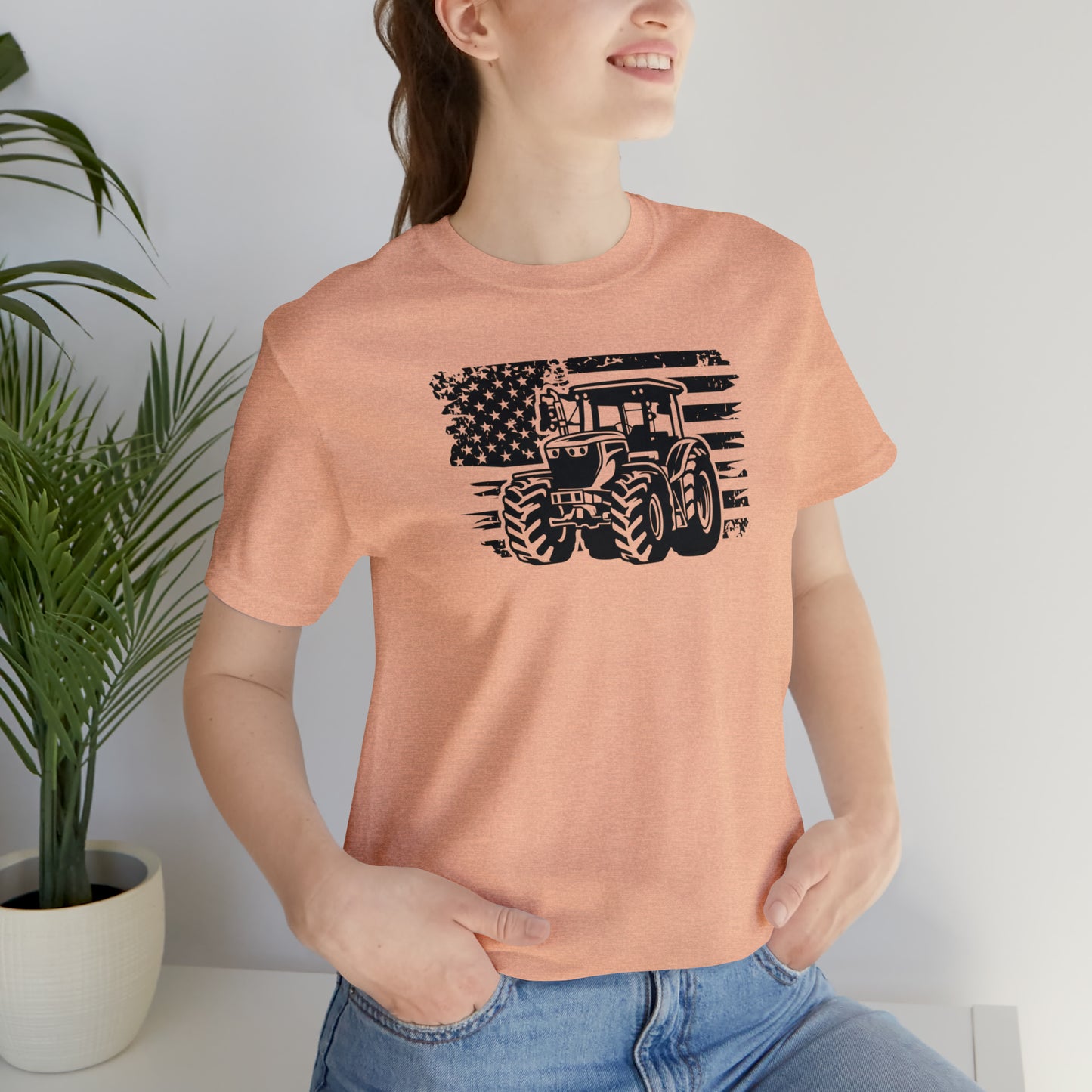 "American Tractor" Unisex Jersey Short Sleeve Tee