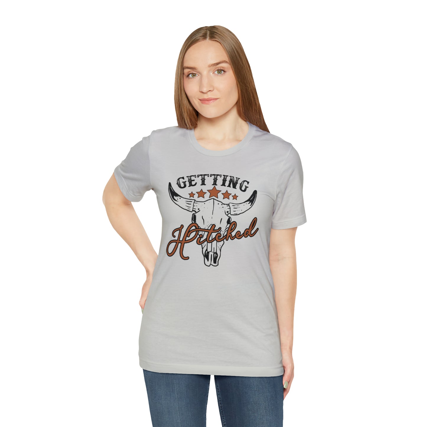 Vintage Getting Hitched Bride T-Shirt