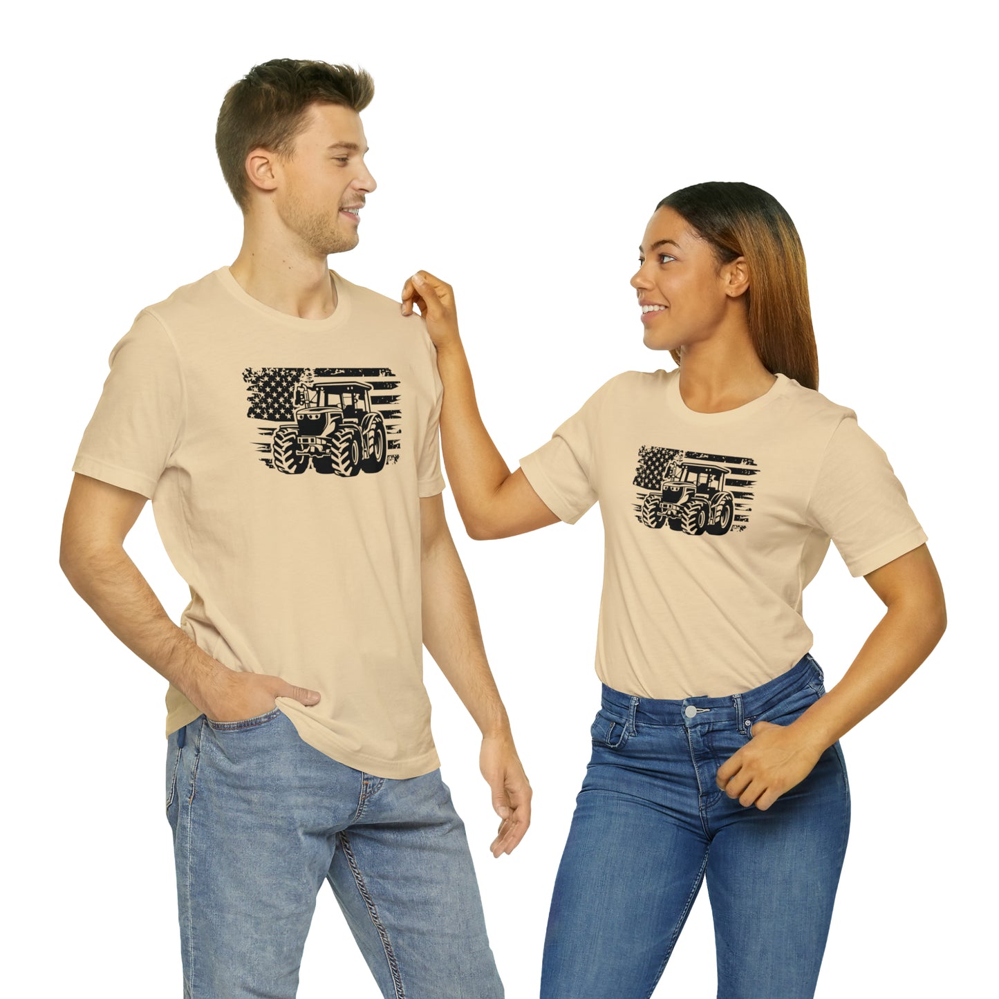 "American Tractor" Unisex Jersey Short Sleeve Tee