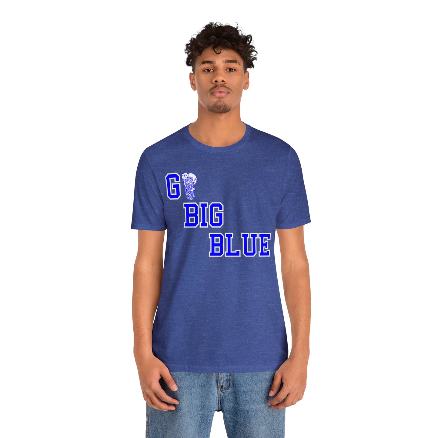 Go Big Blue Freeburg Midgets Bella Jersey Short Sleeve Tee (Unisex)