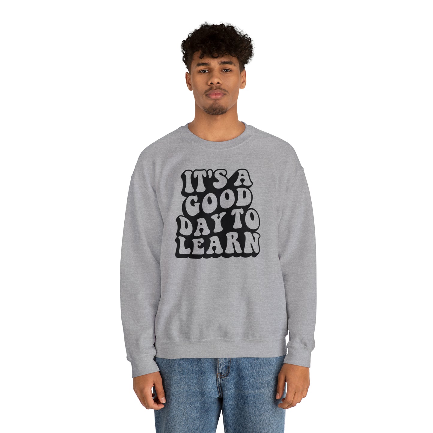 It's a Good Day to Learn Unisex Heavy Blend™ Crewneck Sweatshirt