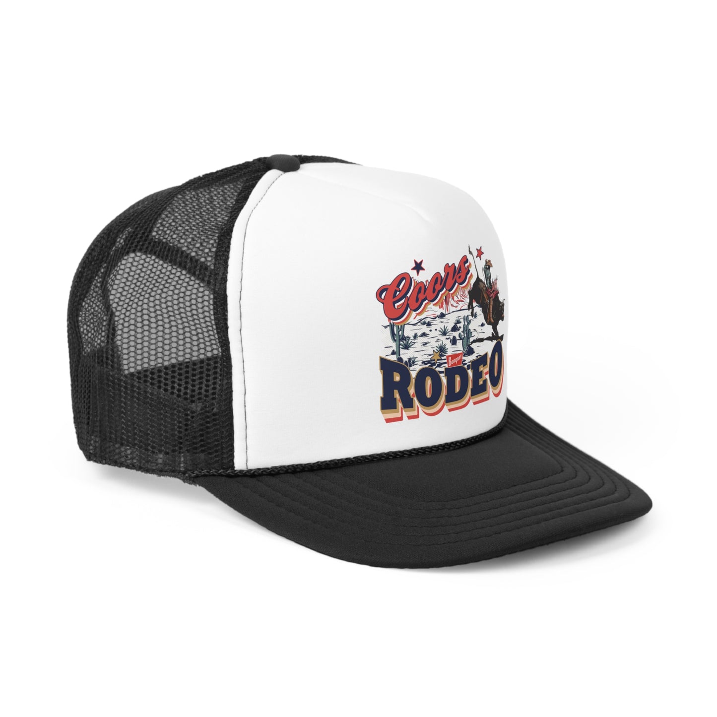 Beer Rodeo Tall Trucker Caps