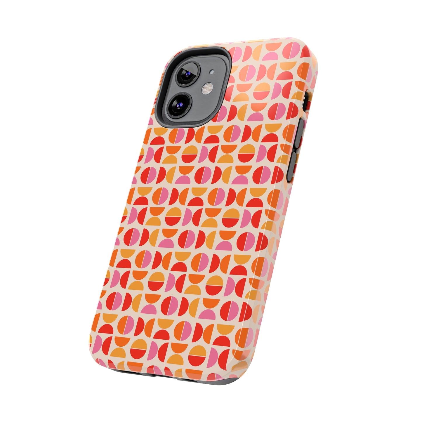 Retro Circle Tough Phone Cases